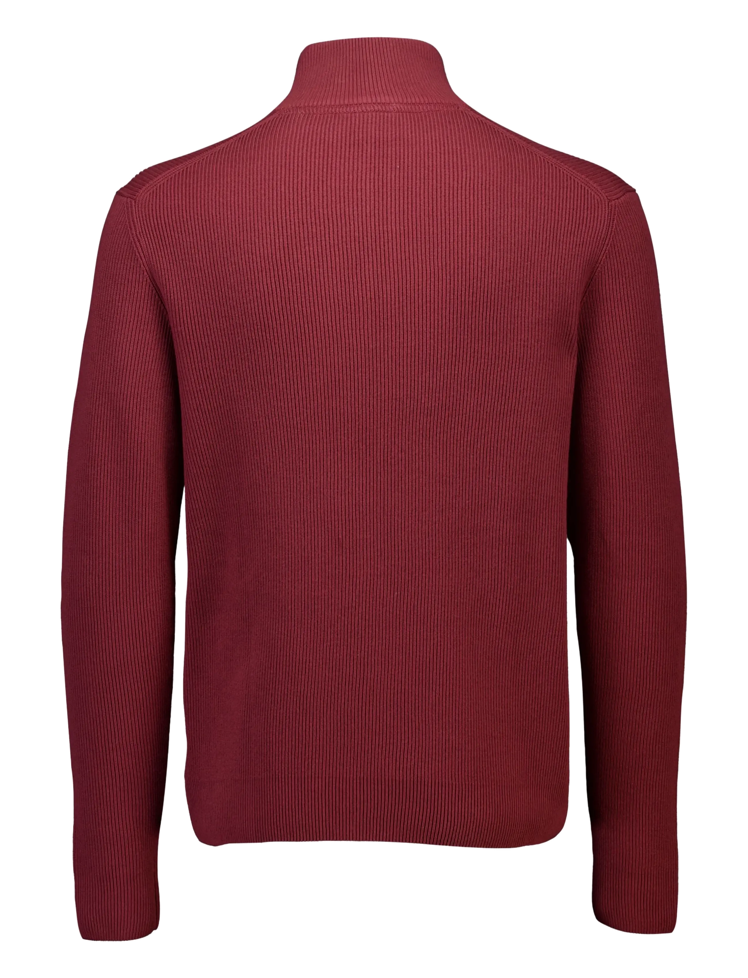 Lindbergh - Half zip rib knit - half zip-tröjor - lt burgundy - 2