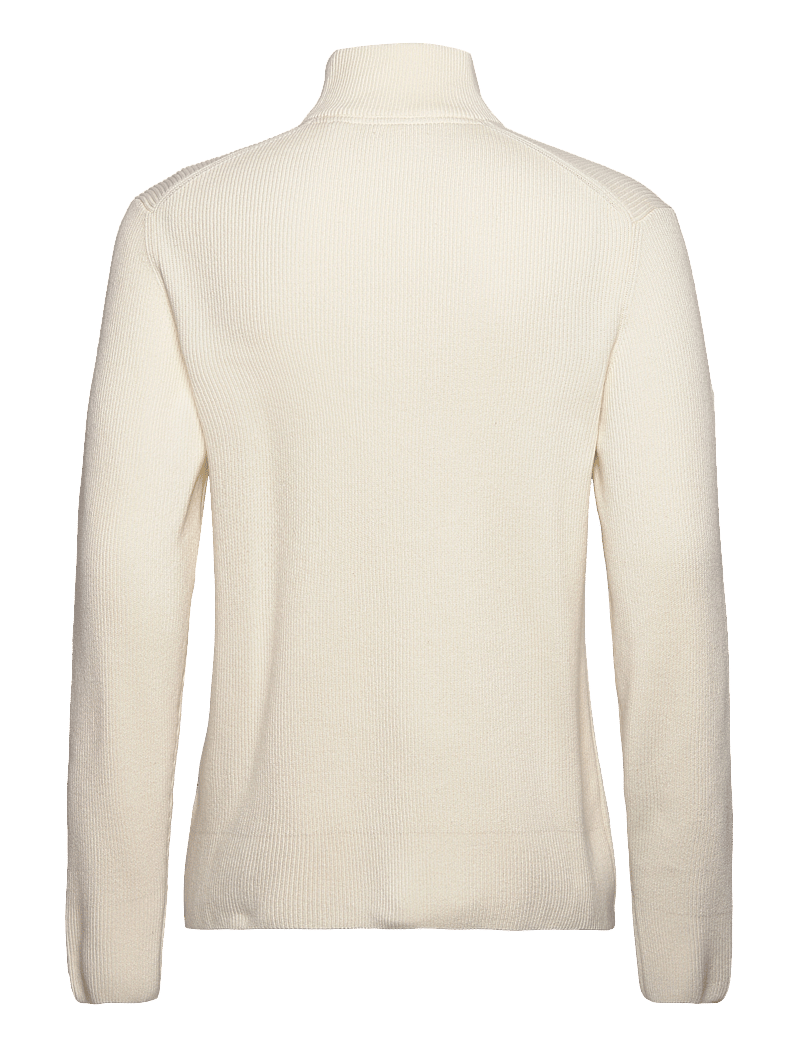 Lindbergh - Half zip rib knit - halfzip strik - pearl white - 2