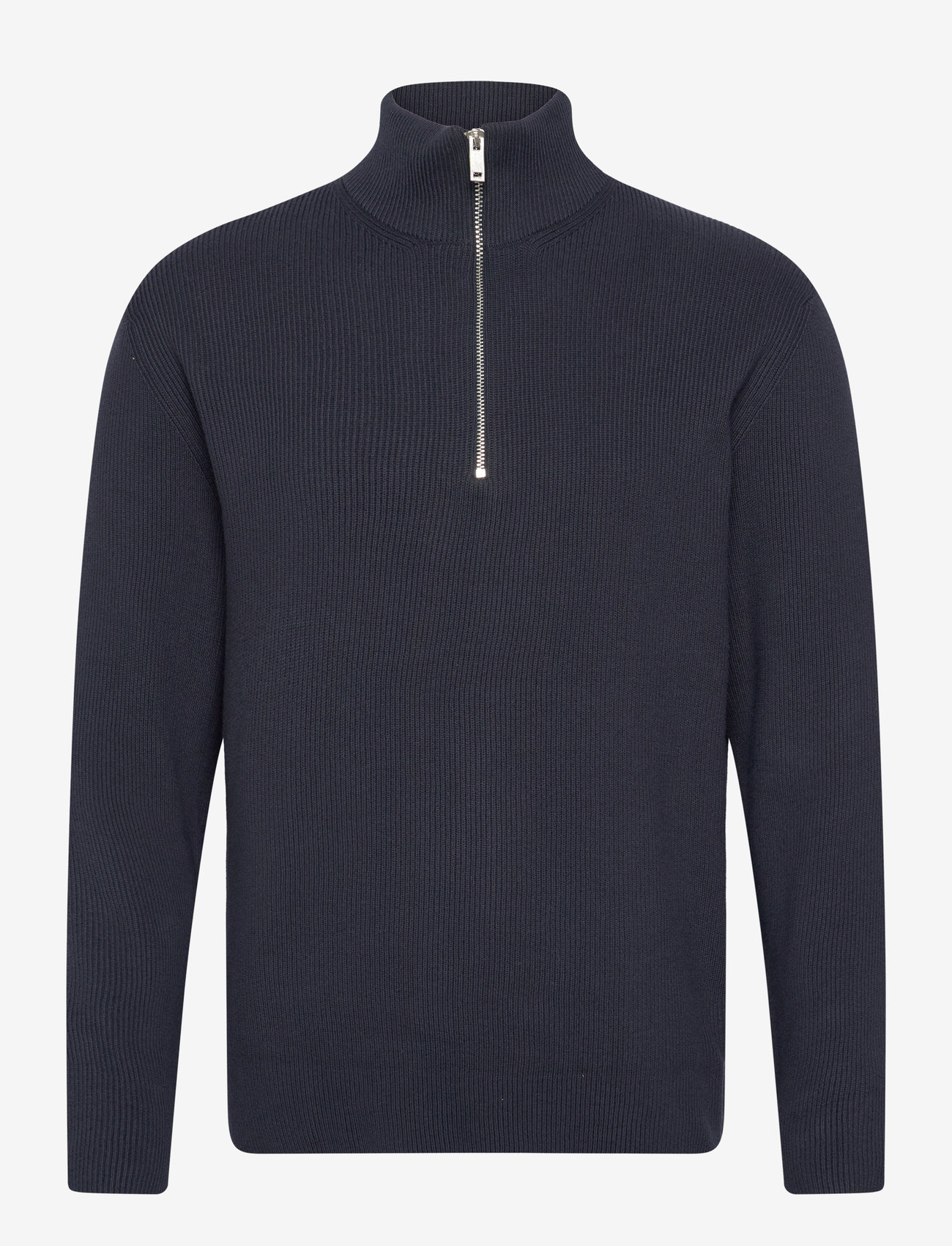 Lindbergh - Half zip rib knit - pullover mit halbem reißverschluss - navy - 1