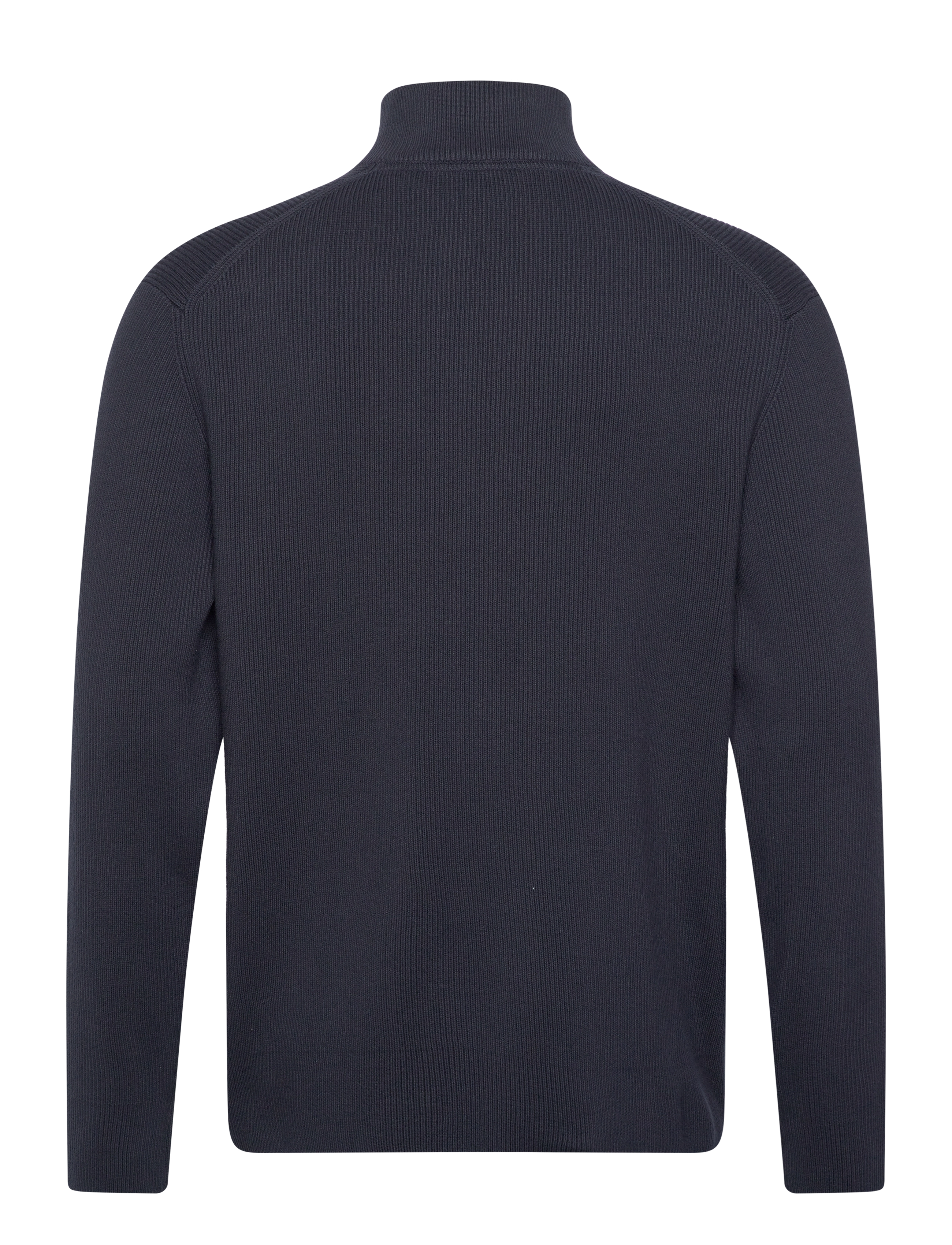 Lindbergh - Half zip rib knit - half zip-tröjor - navy - 2
