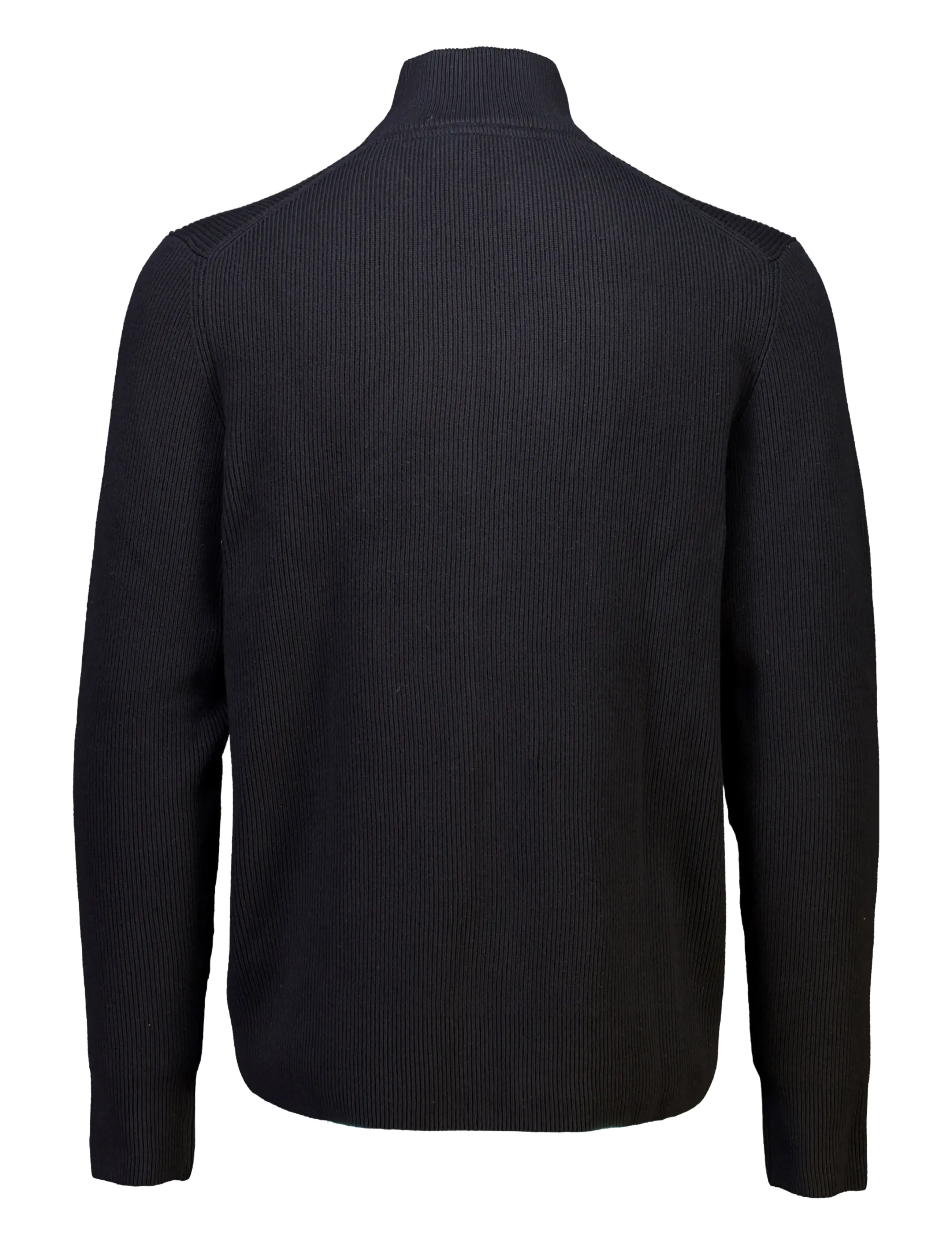 Lindbergh - Knitted zip cardigan - full zip tröjor - black - 2