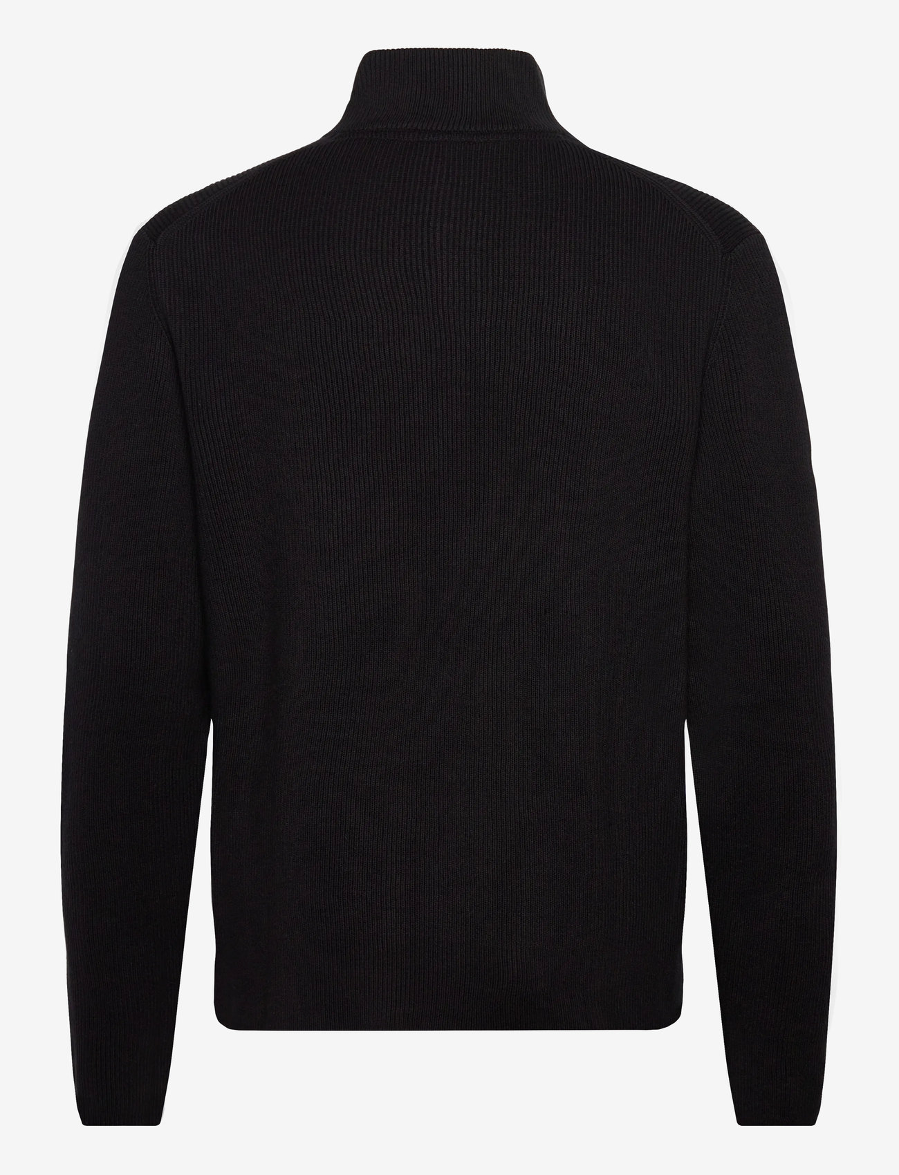 Lindbergh - Knitted zip cardigan - swetry rozpinane na zamek - black - 1