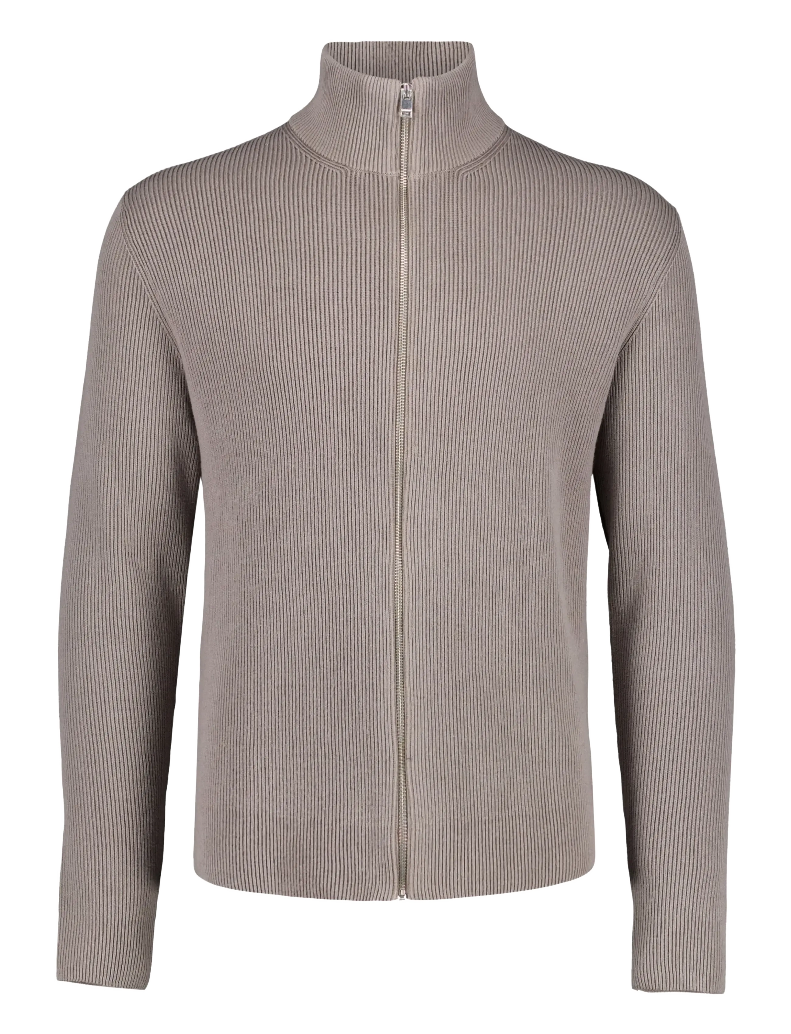 Lindbergh Knitted zip cardigan - Lindbergh - GREY STONE / grey