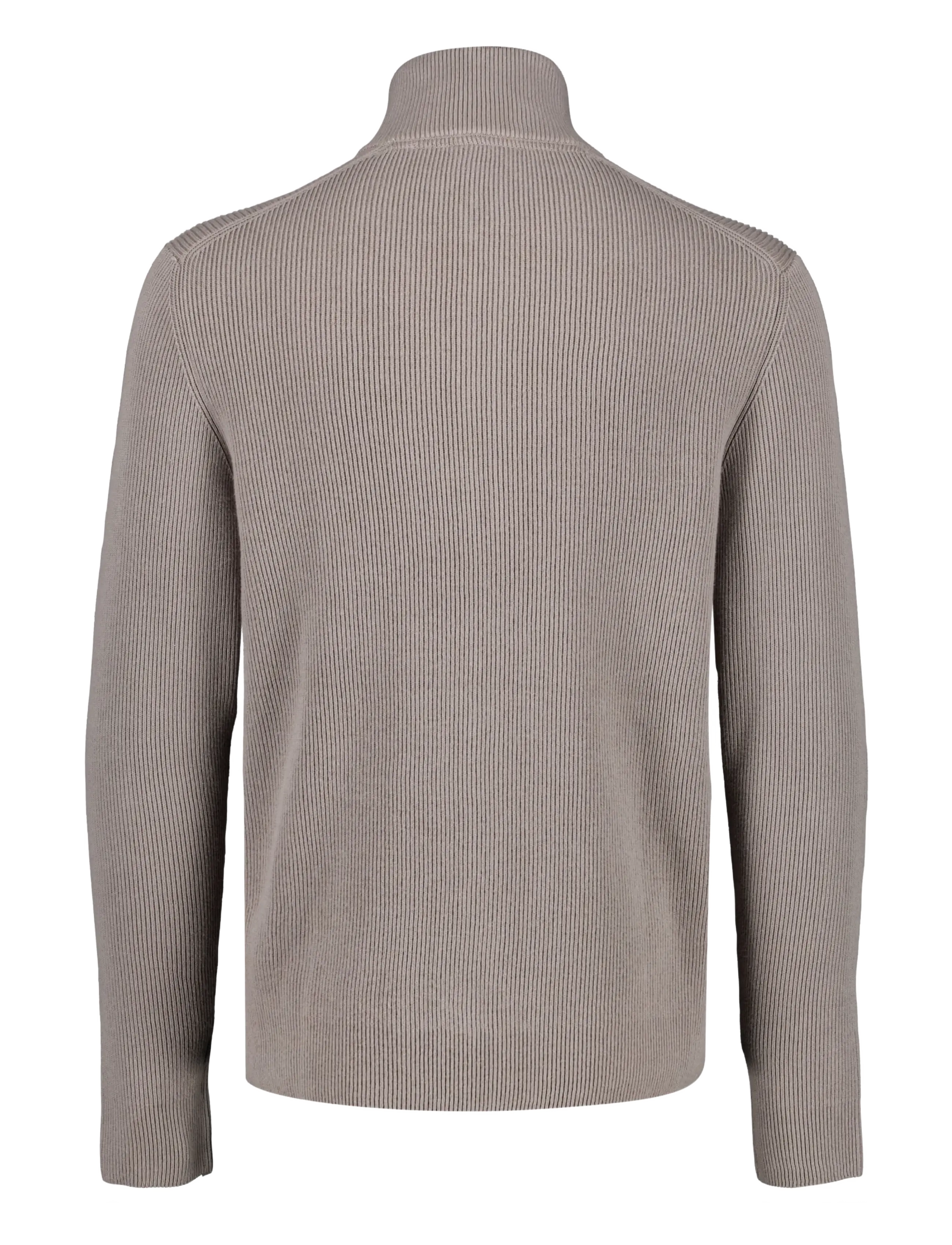 Lindbergh - Knitted zip cardigan - full zip tröjor - grey stone - 1