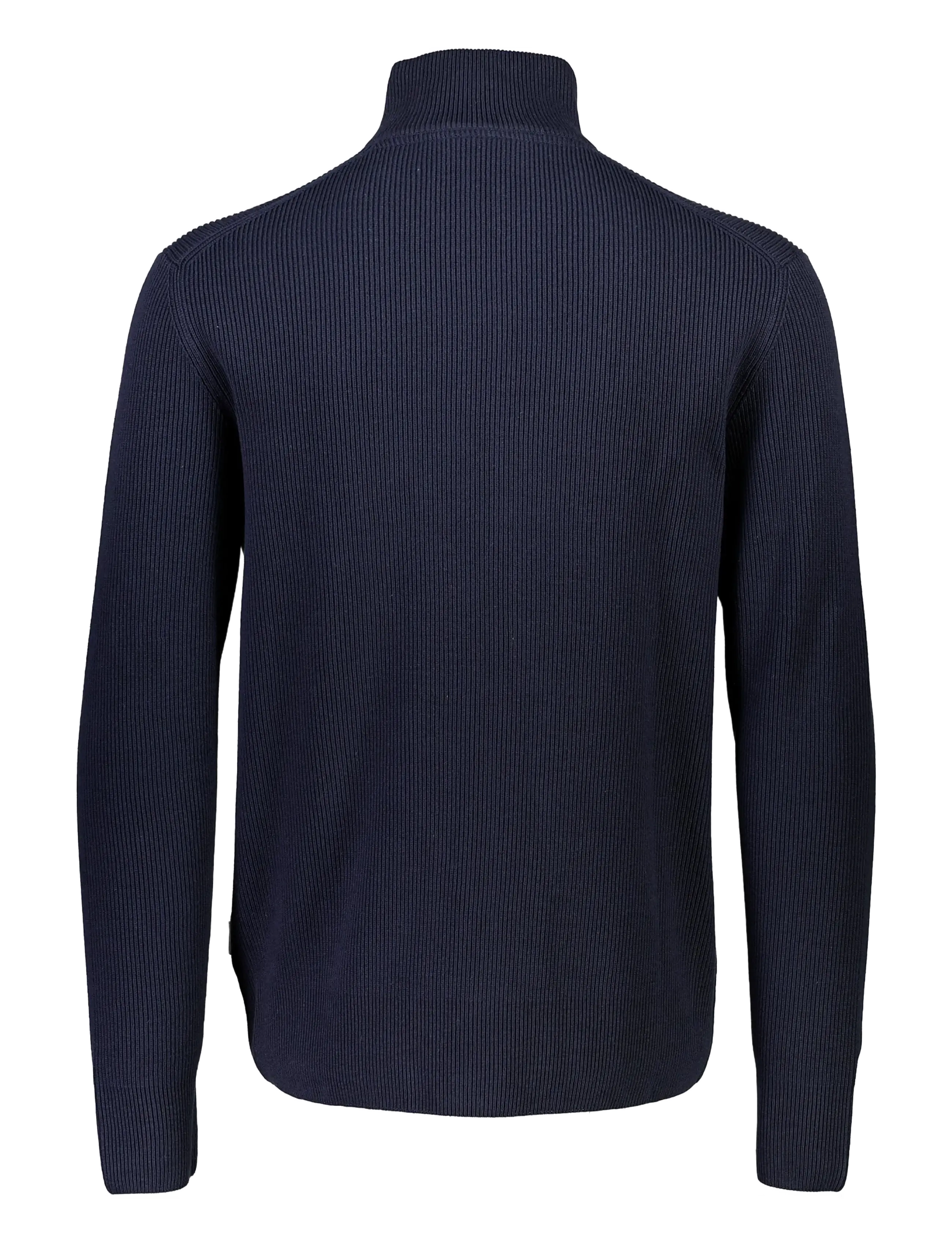 Lindbergh - Knitted zip cardigan - full zip tröjor - navy - 1