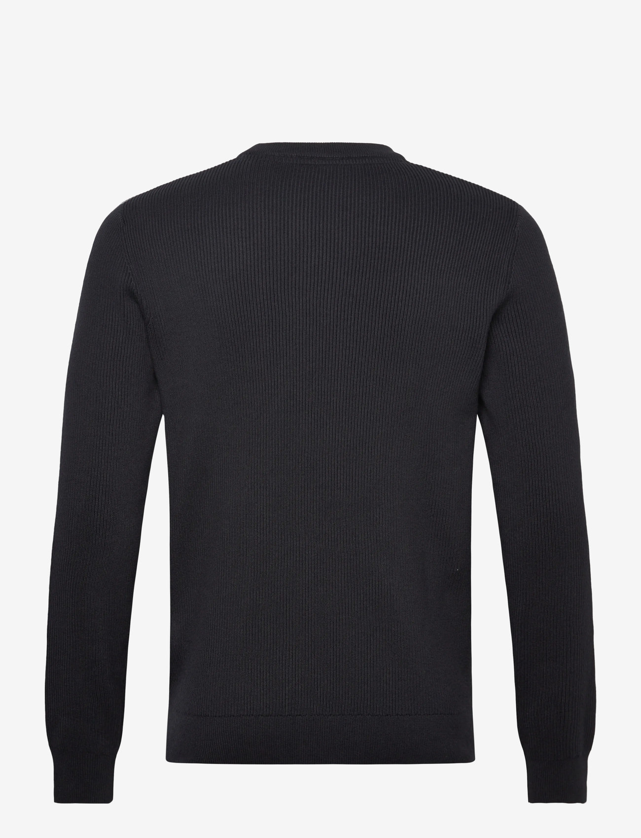 Lindbergh - Rib knitted o-neck knit - rundhals - navy - 1