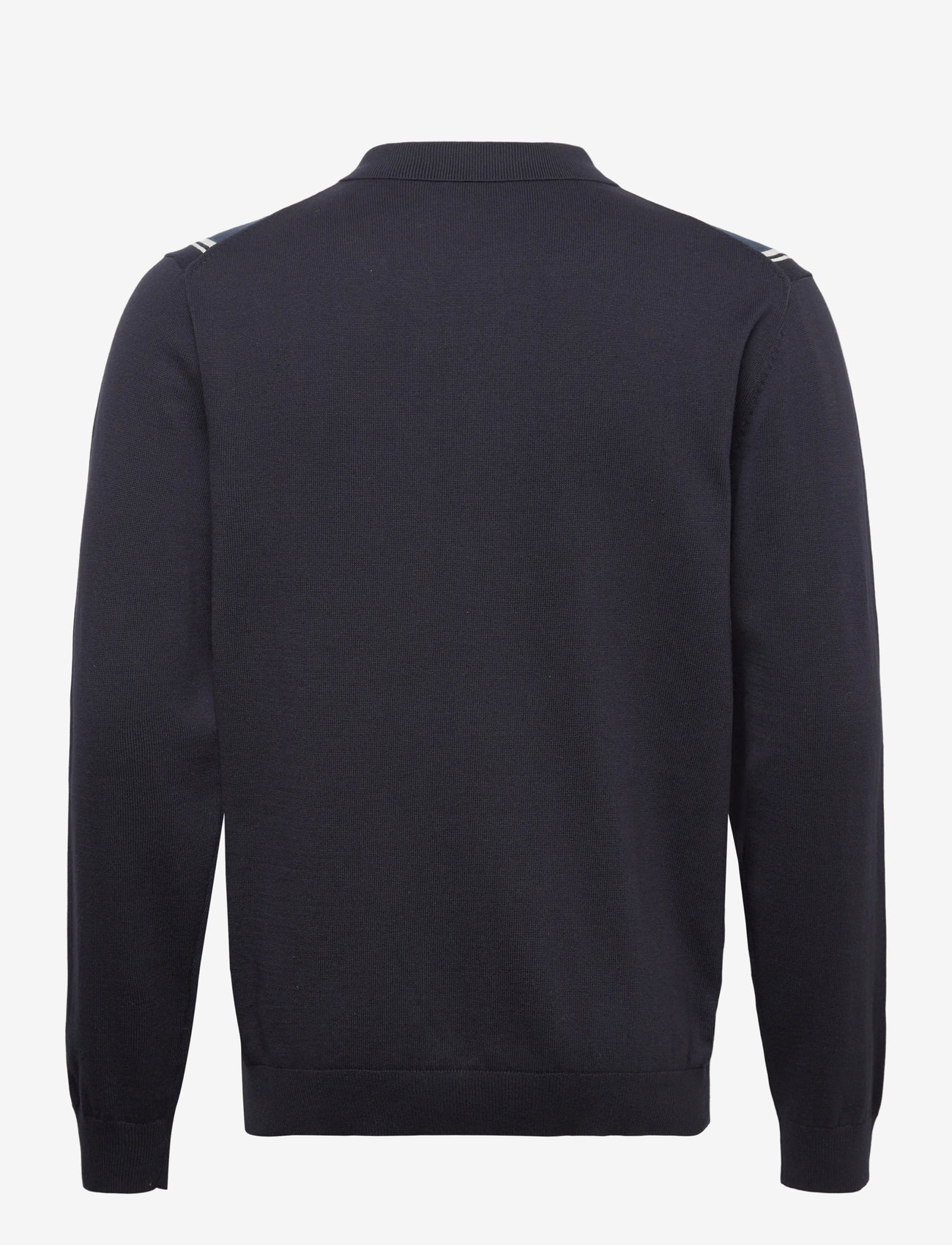 Lindbergh - ?Knitted polo cardigan L/S - kardiganid - navy - 2