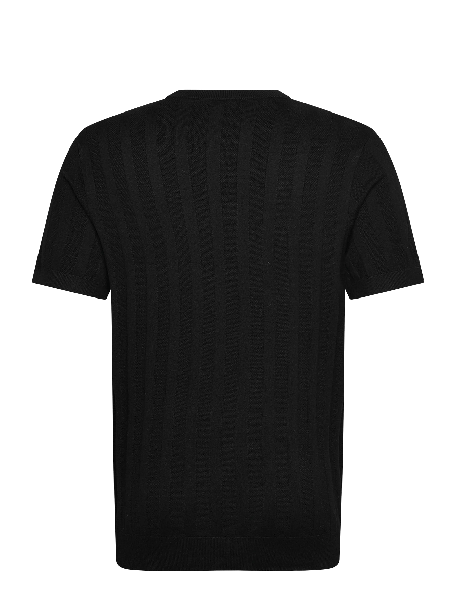 Lindbergh - Knitted crew neck t-shirt - kurzärmelig - dusty black - 2