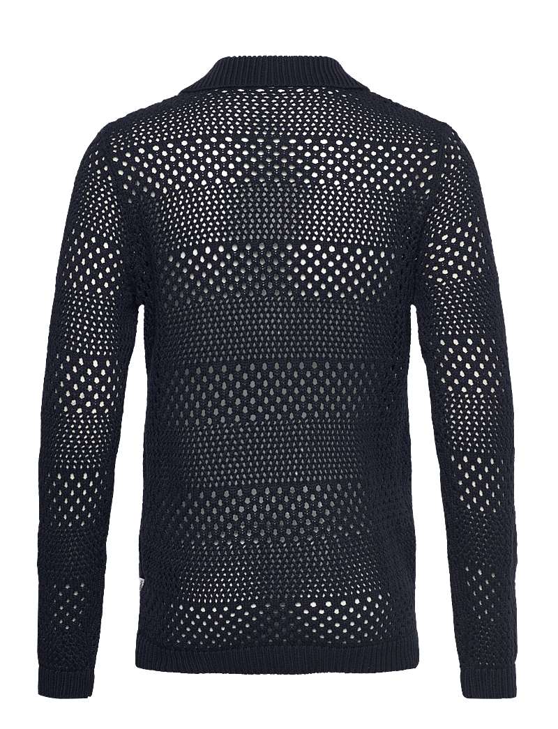 Lindbergh - Crochet cardigan - kardiganid - navy - 2