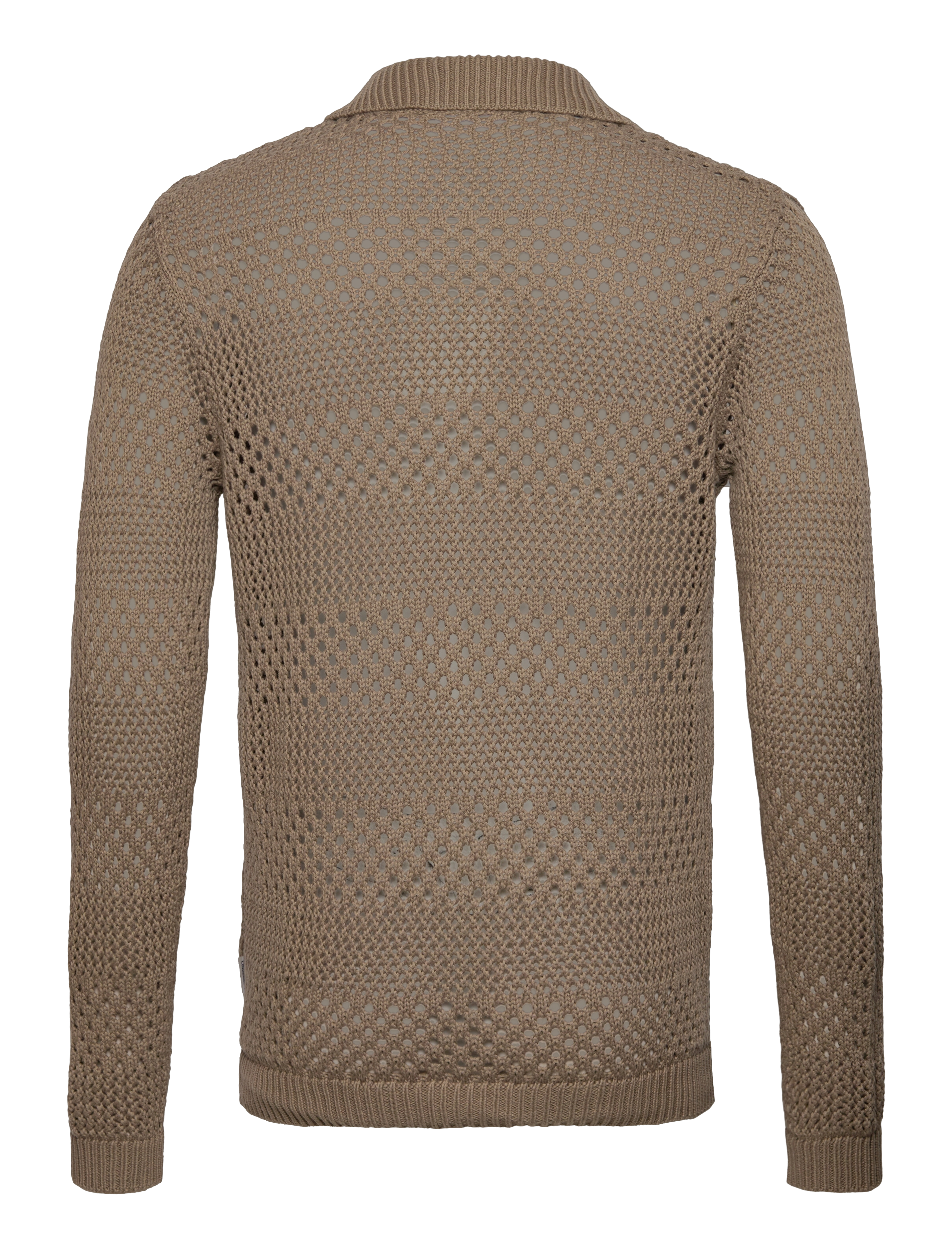 Lindbergh - Crochet cardigan - cardigans - stone - 2