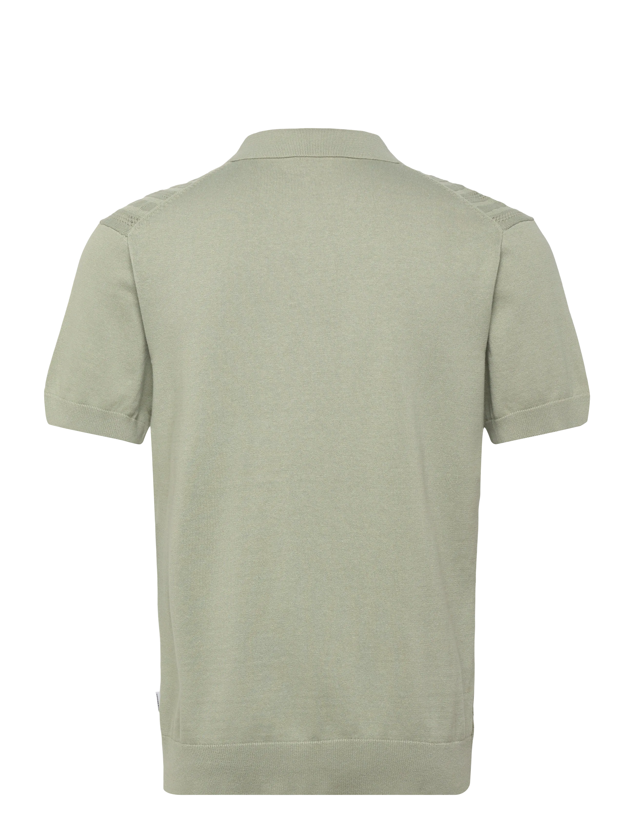 Lindbergh - Knitted S/S cable cardigan - kurzarmhemden - sage green - 2