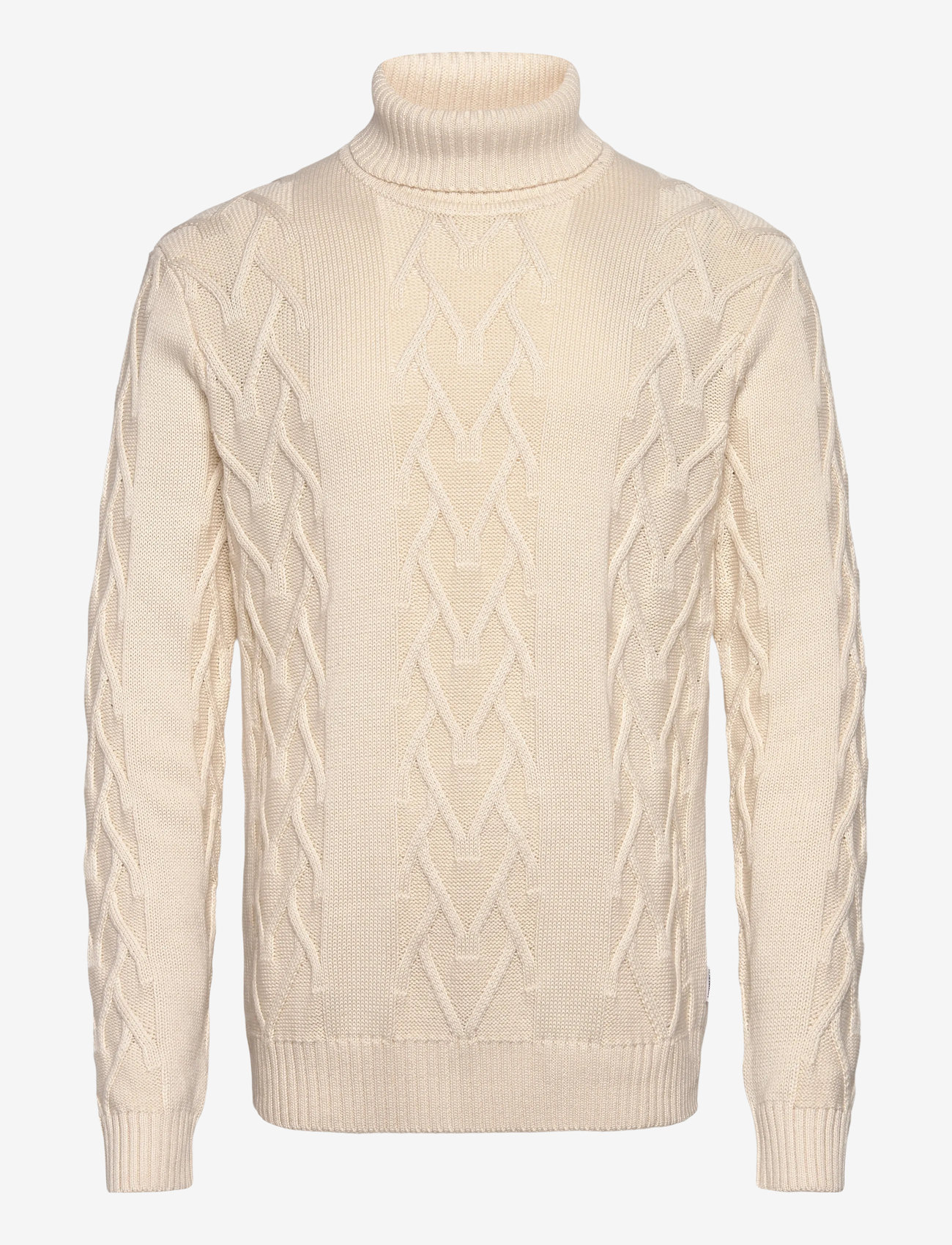 Lindbergh - Cable roll-neck knit - herbstliche kleidung - off white - 0