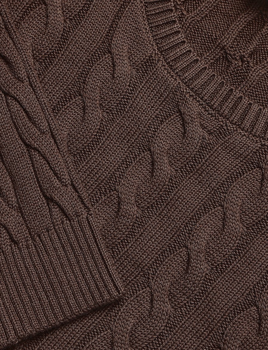 Lindbergh - Cabel knit - rundhals - dk brown - 2