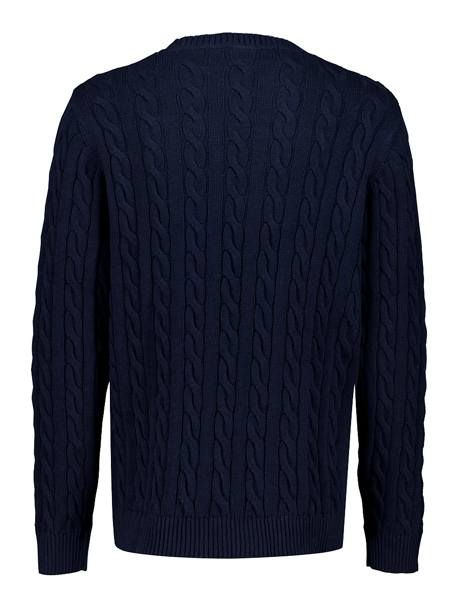 Lindbergh - Cabel knit - navy - 1