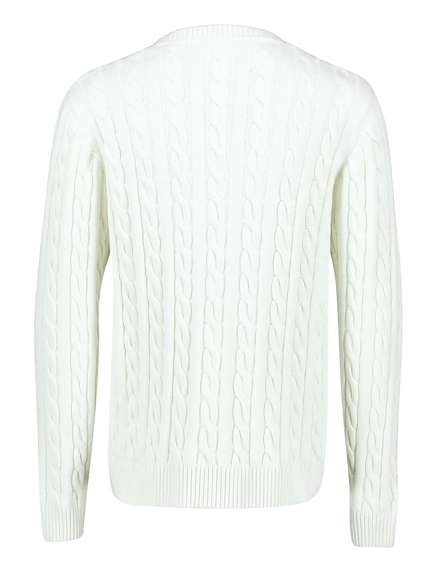 Lindbergh - Cabel knit - pearl white - 1