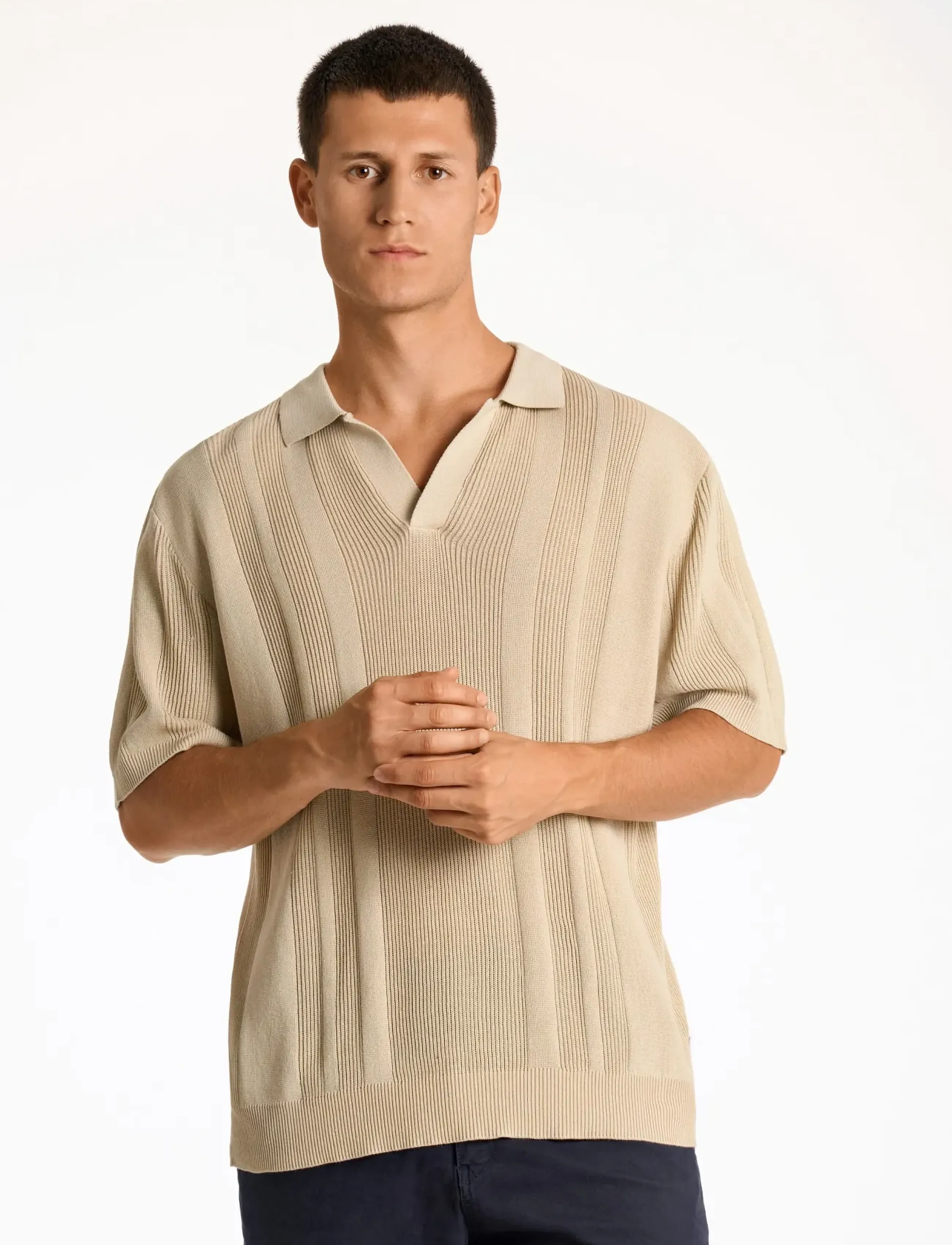 Knitted S/S Polo 2