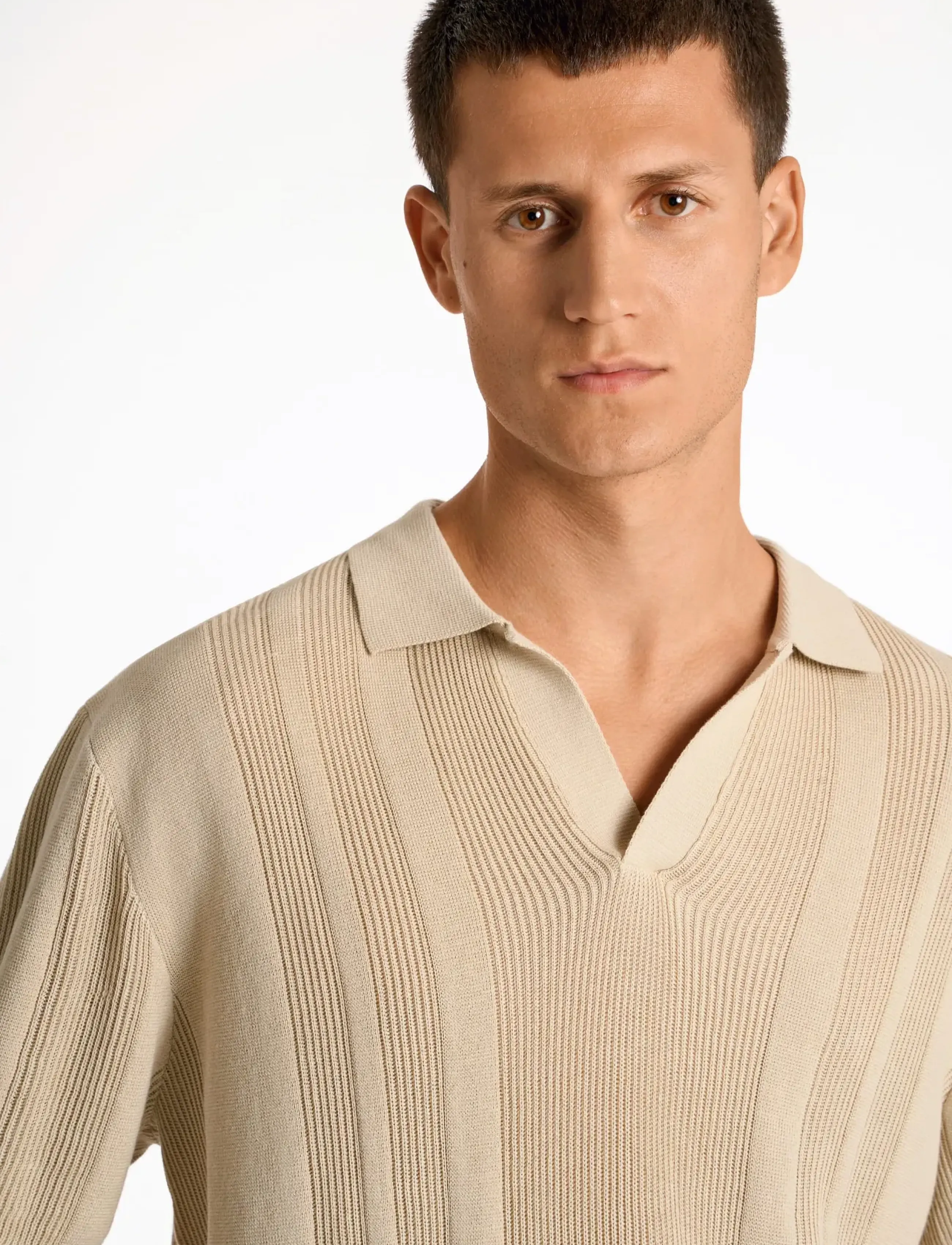 Knitted S/S Polo 4