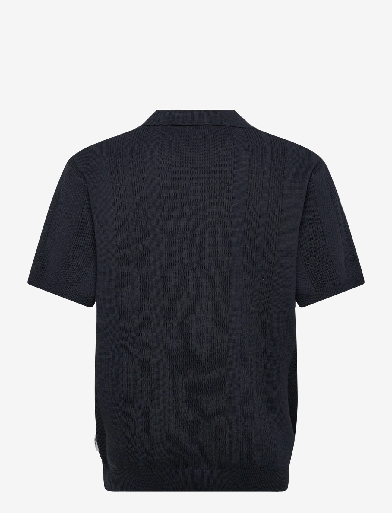 Lindbergh - Knitted S/S polo - navy - 2