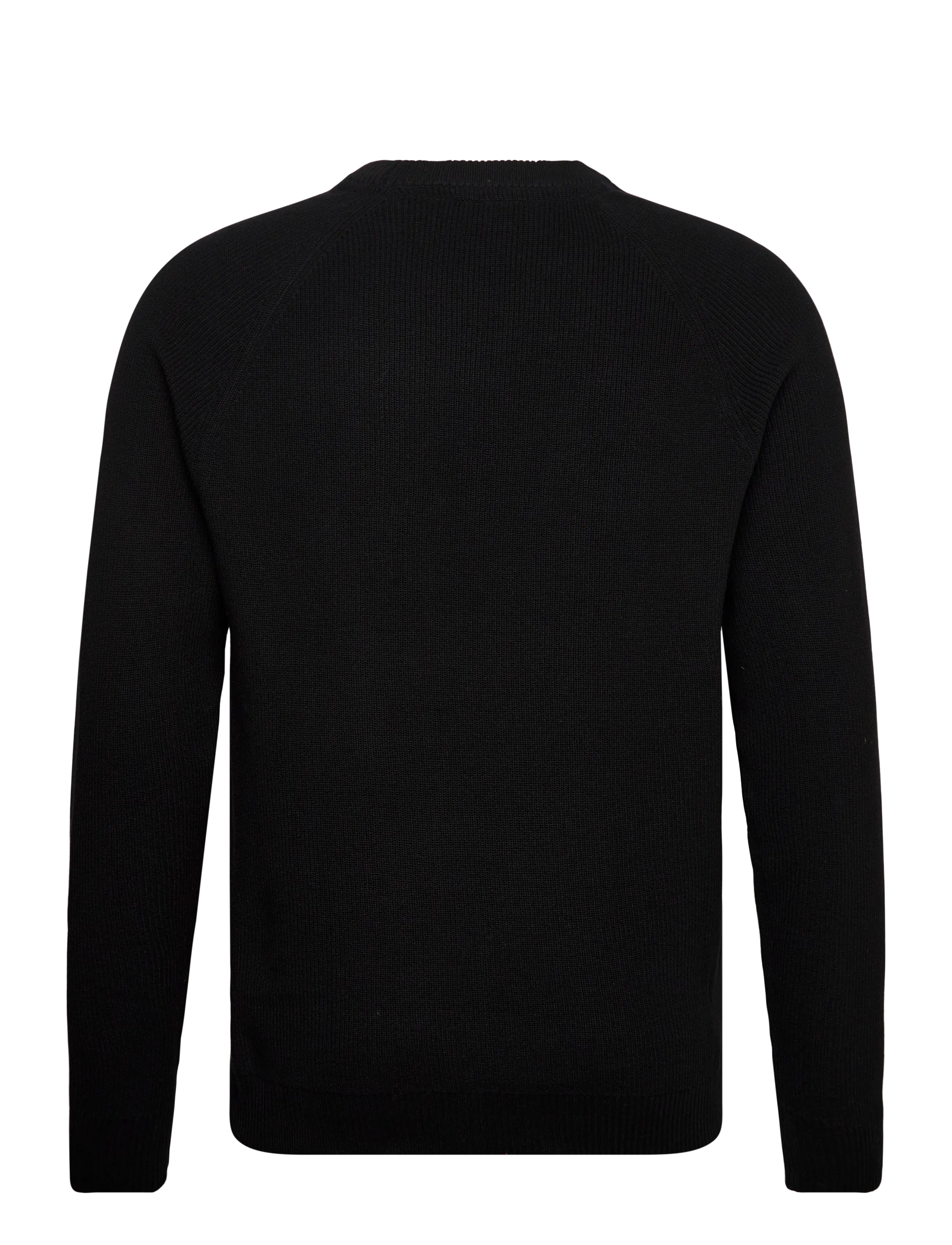 Lindbergh - Ribbed L/S o-neck knitRibbed L/S o-neck knit - rundhals - black - 1