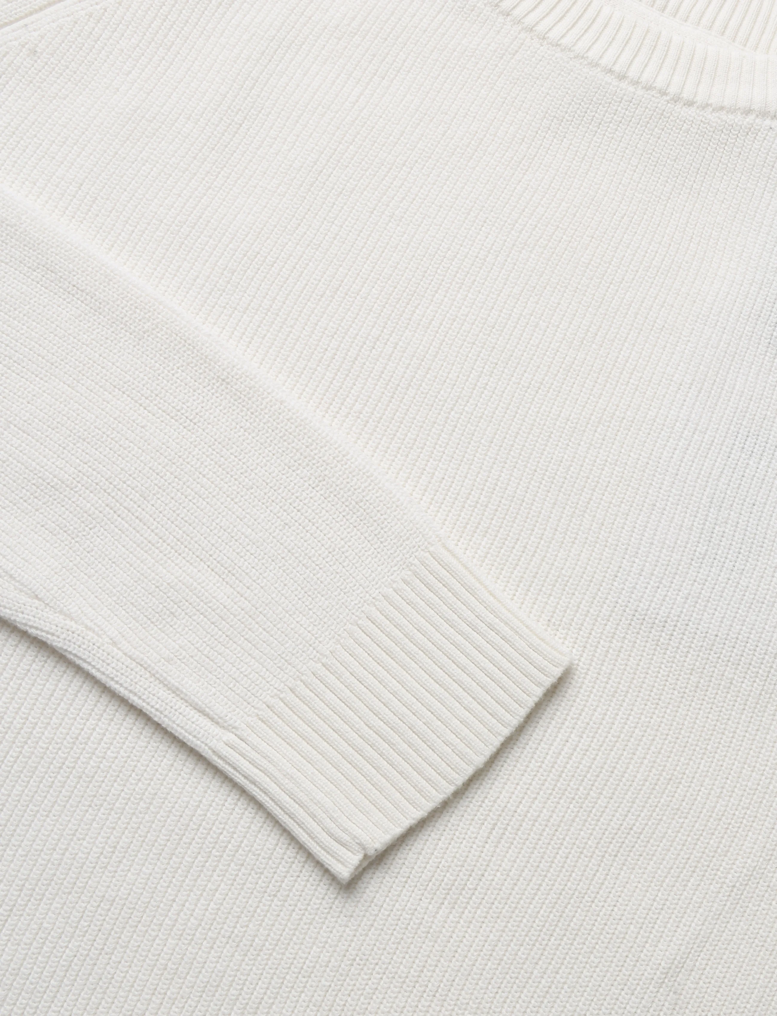 Lindbergh - Ribbed L/S o-neck knitRibbed L/S o-neck knit - round necks - off white - 2