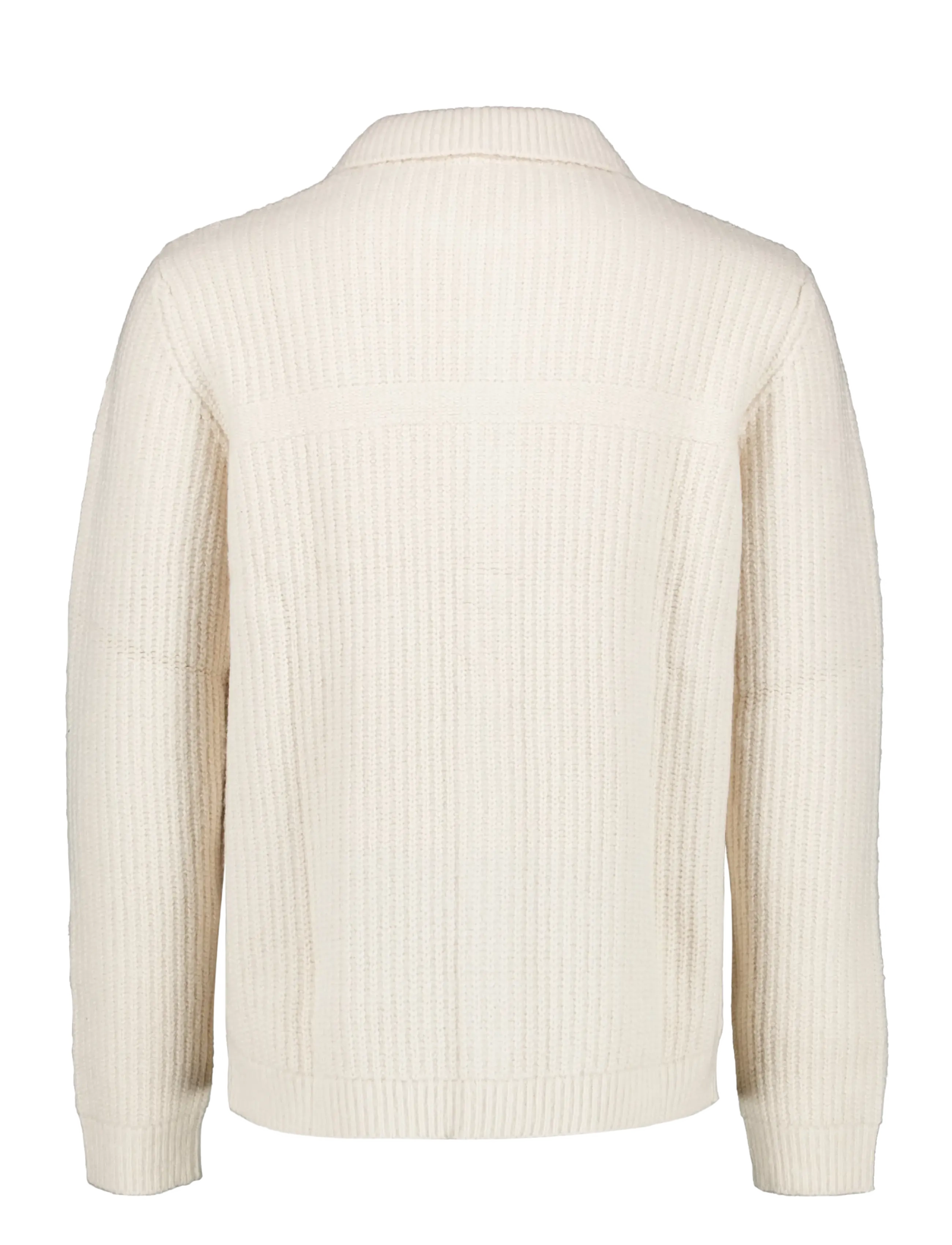 Lindbergh - Chunky knitted button cardigan L/S - kardiganid - lt sand mel - 2