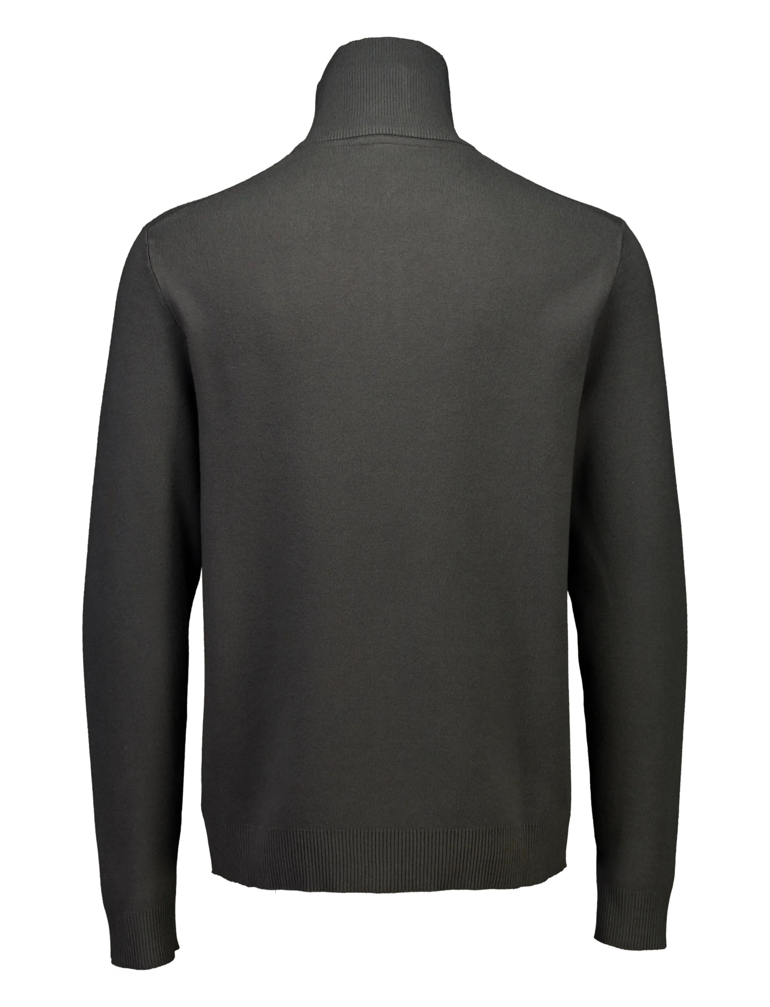Lindbergh - Ecovero half zip knit - halfzip strik - granite green - 2
