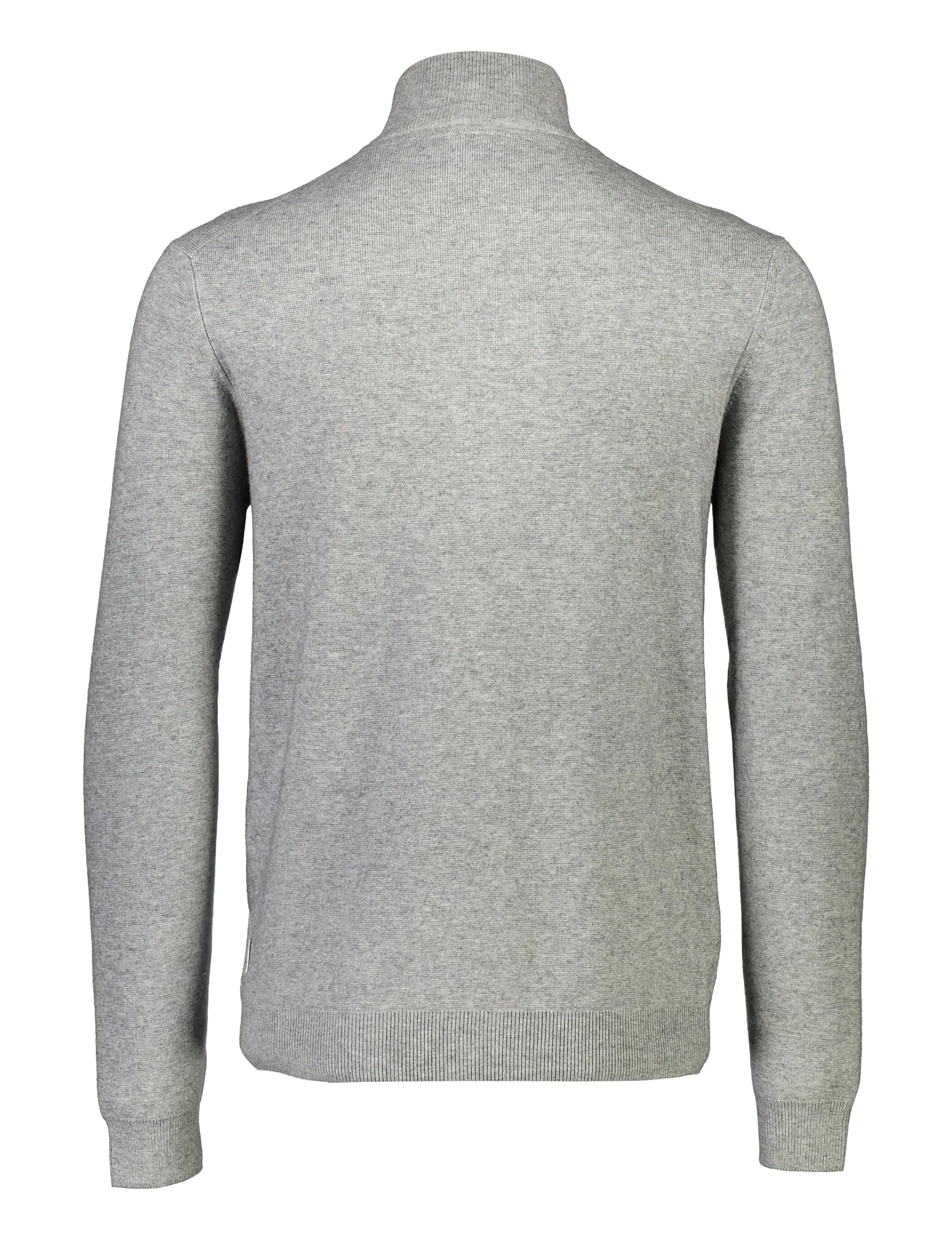 Lindbergh - Ecovero half zip knit - pullover mit halbem reißverschluss - grey mel - 2