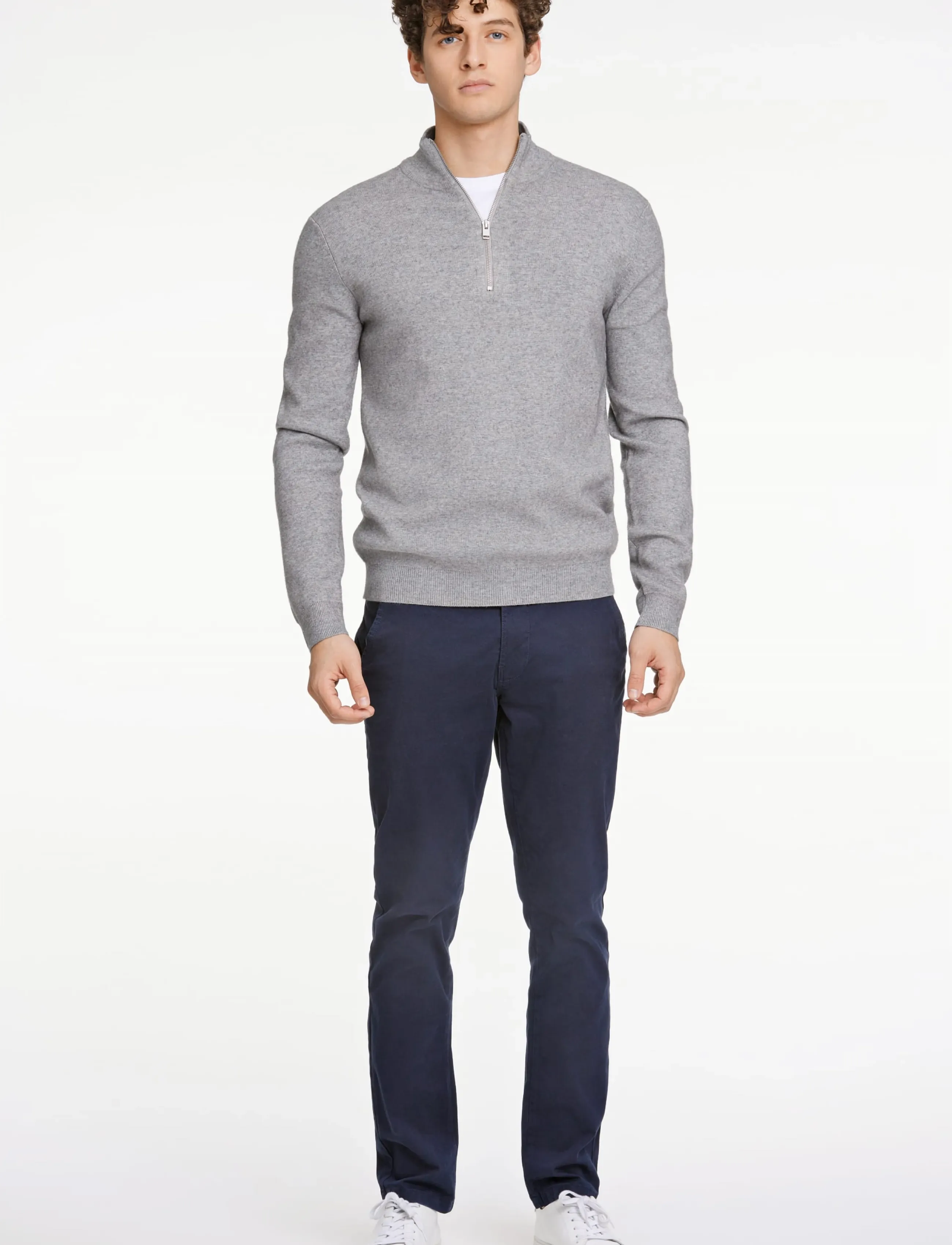 Ecovero Half Zip Knit