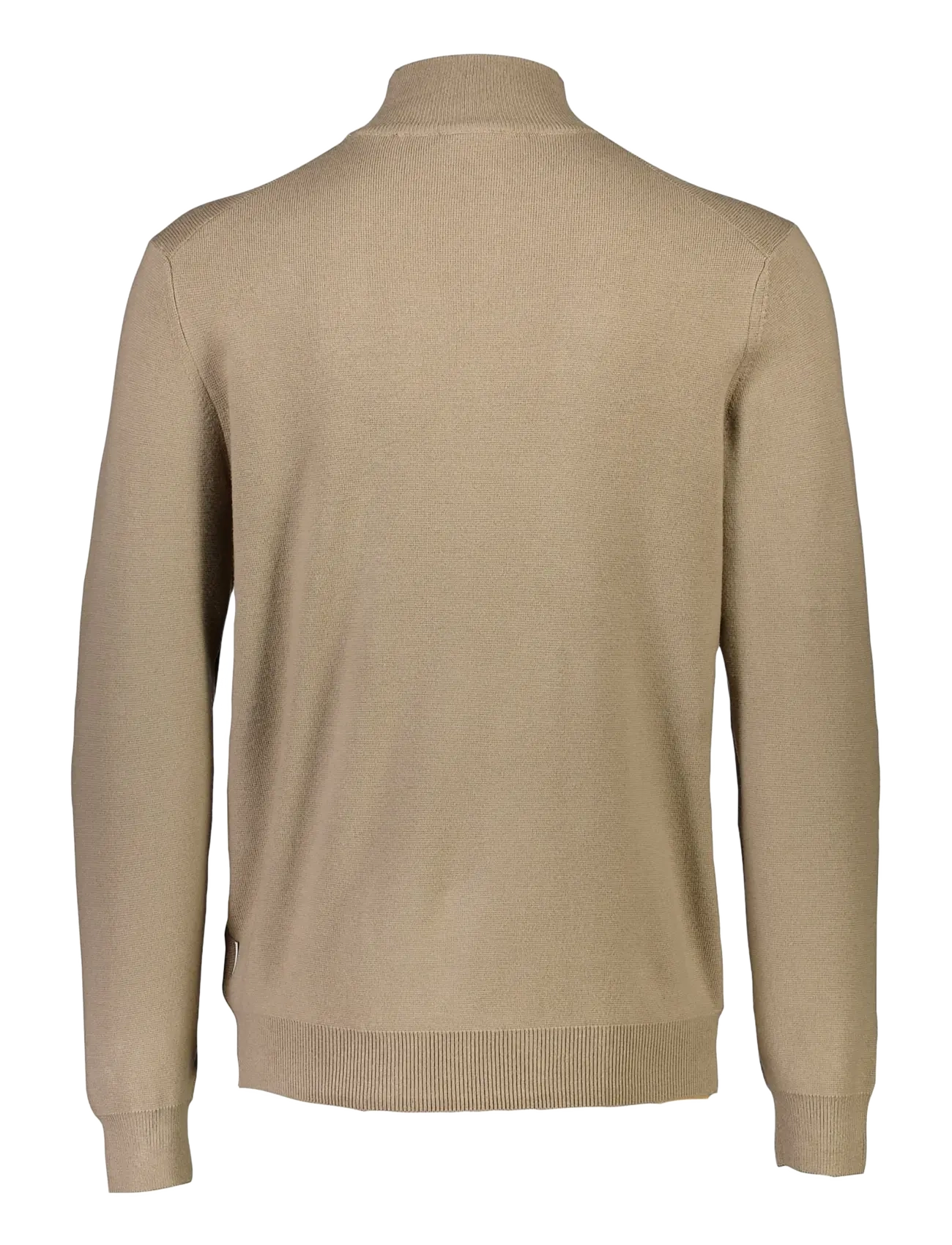Lindbergh - Ecovero half zip knit - pullover mit halbem reißverschluss - mid brown - 2