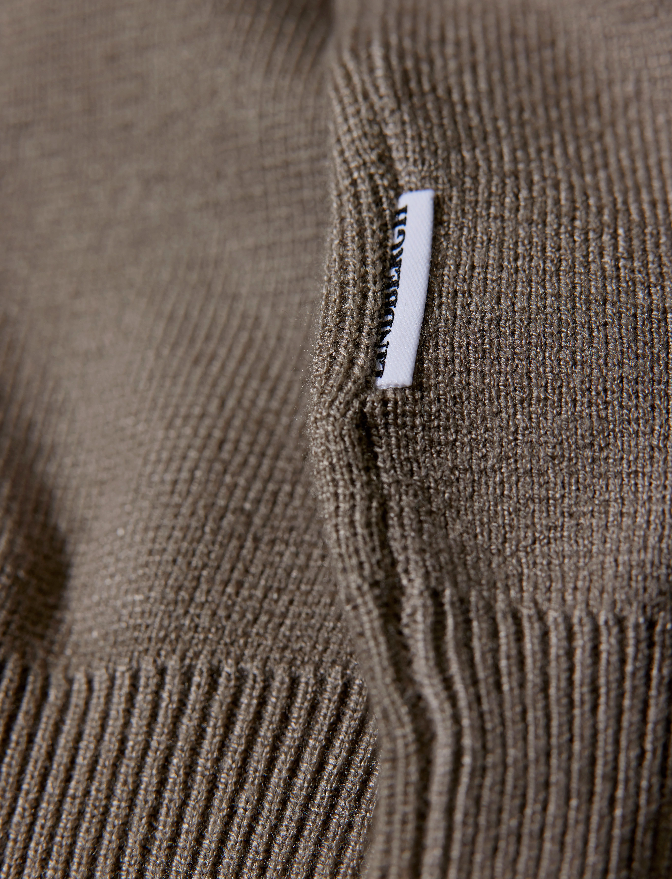 Lindbergh Ecovero Half Zip Knit stickade tröjor herr – bild 5