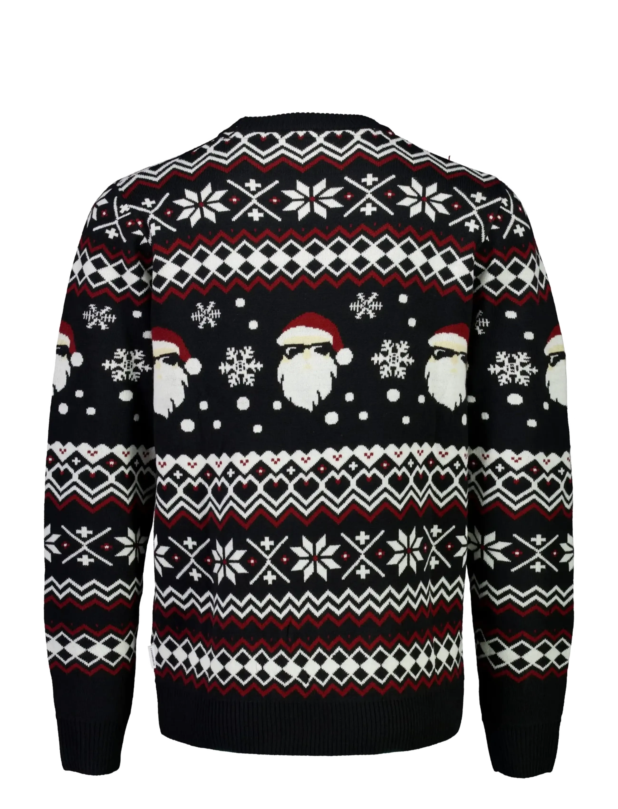 Lindbergh - Santa jacquard sweater - black - 2