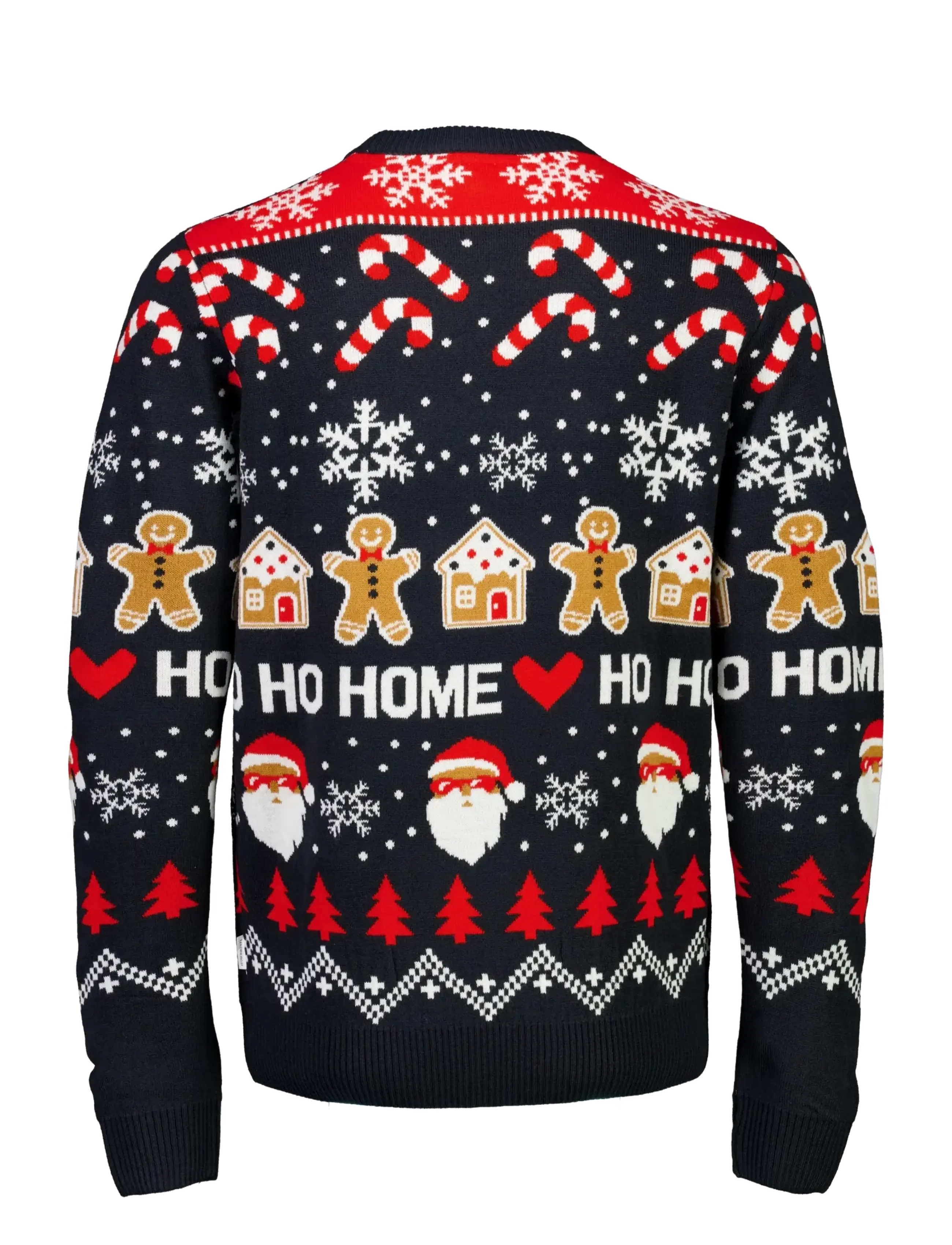 Lindbergh - Santa jacquard sweater - navy - 2
