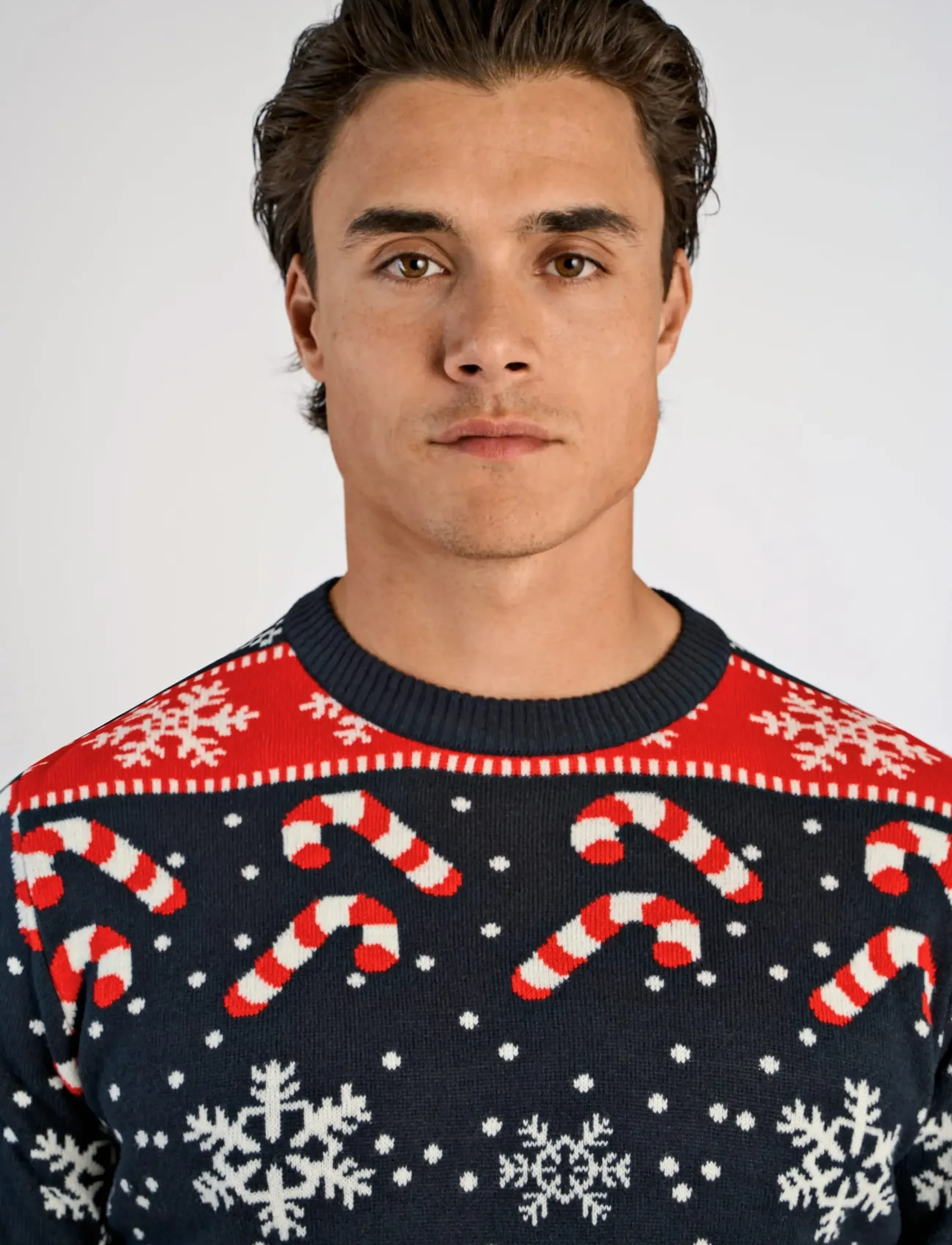 Lindbergh - Santa jacquard sweater - navy - 5
