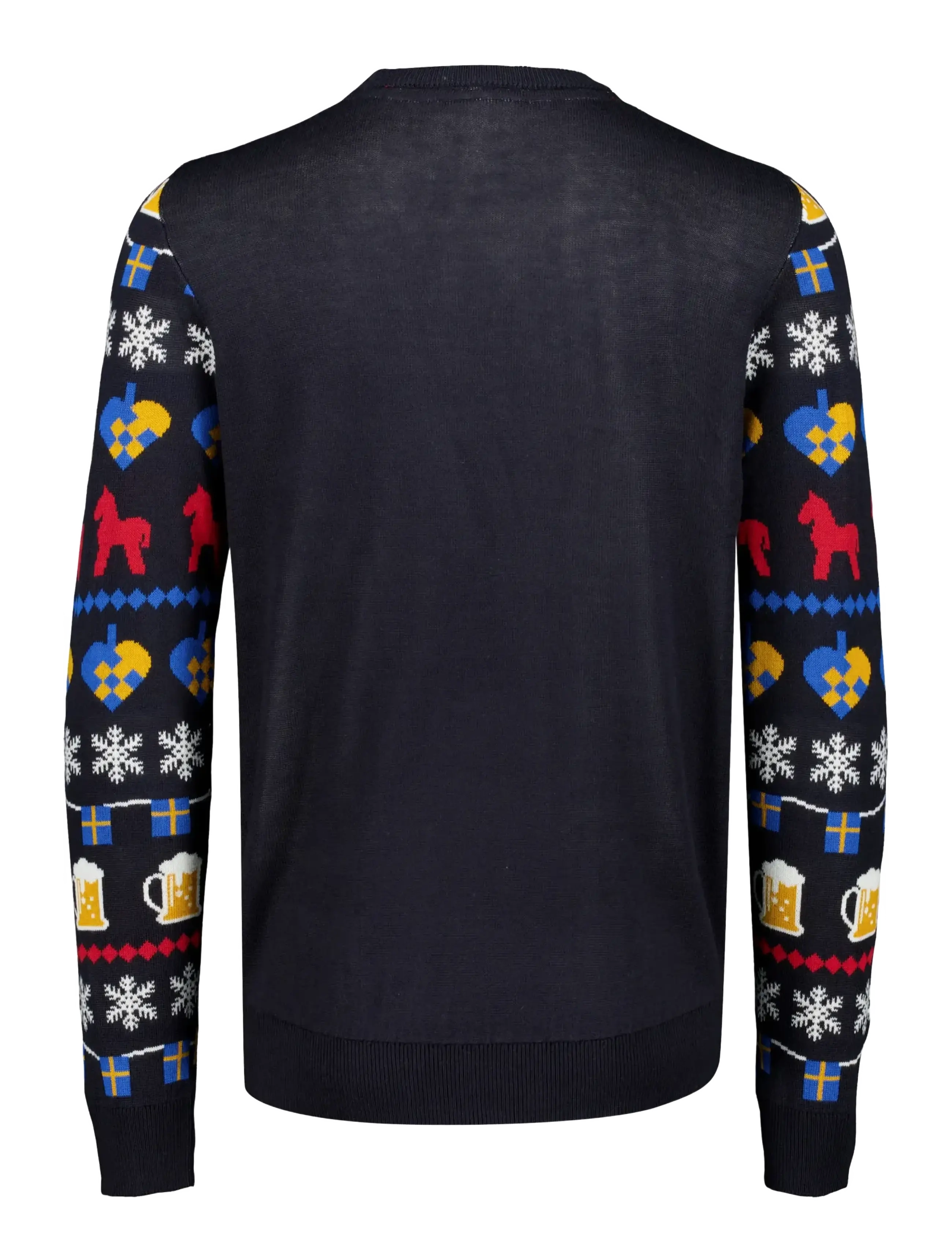 Lindbergh - Xmas cheers o-neck sweater - round necks - blue - 2
