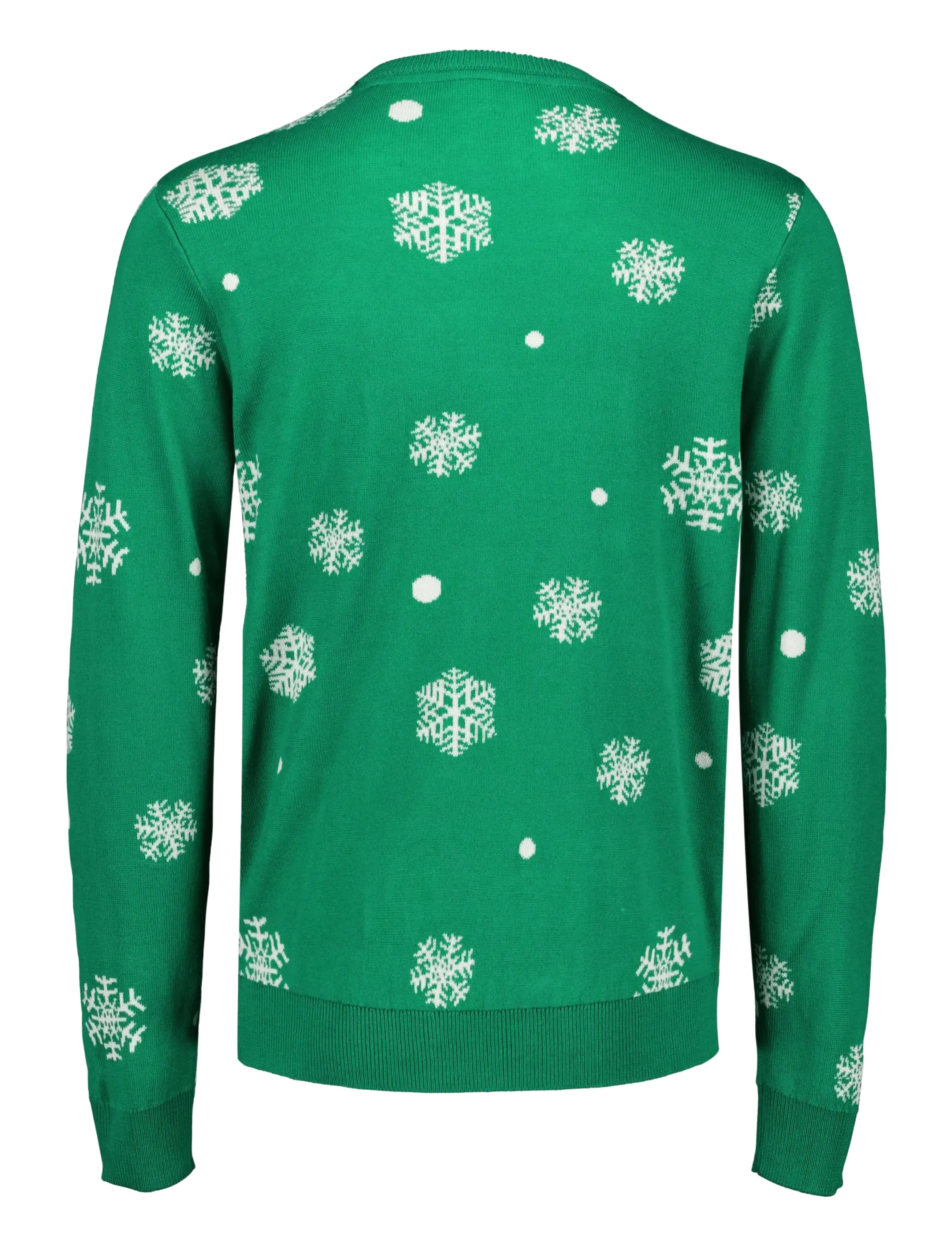 Lindbergh - Interactive xmas knit - rundhalsad - green - 2