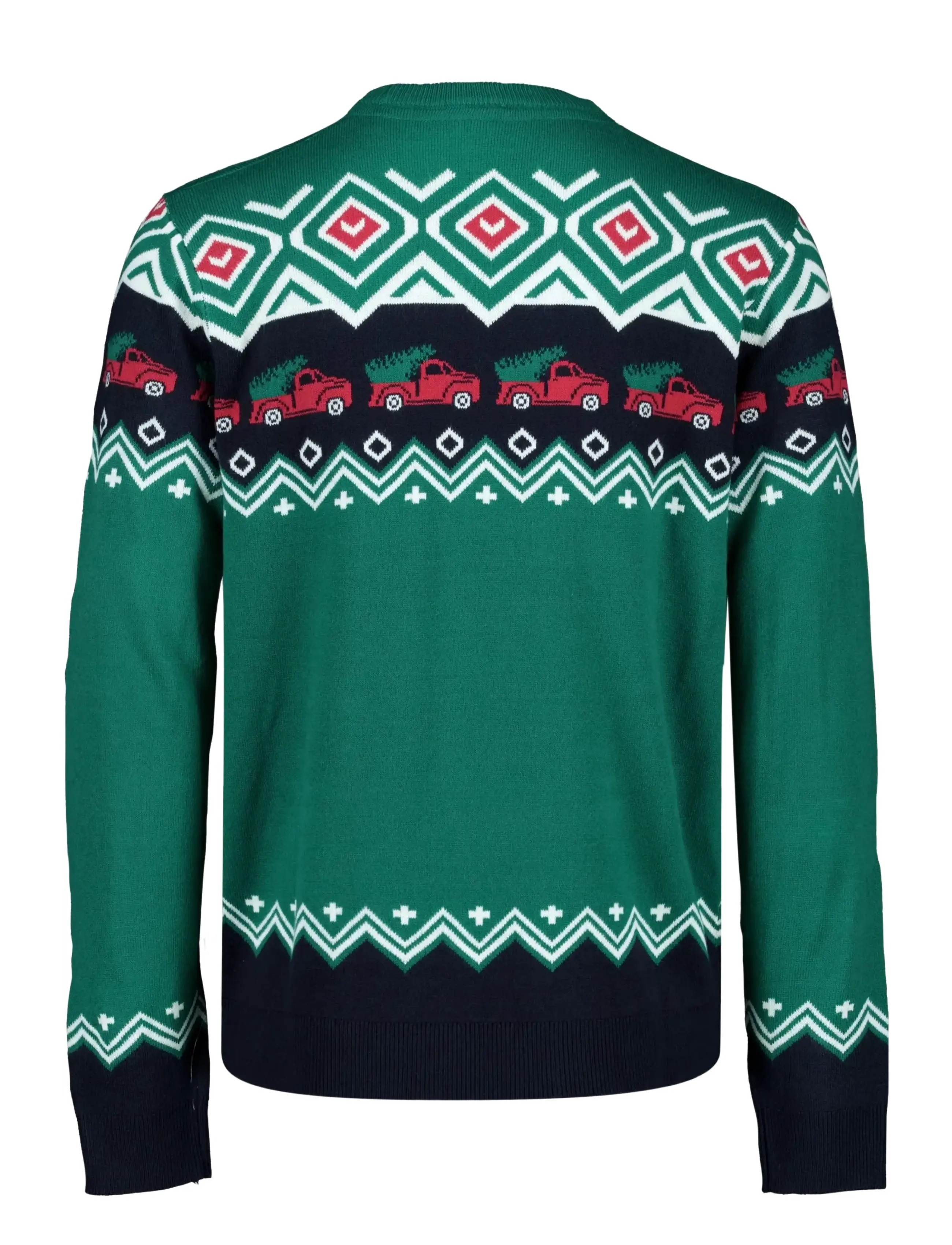 Lindbergh - Christmas jacquard sweater - green - 2