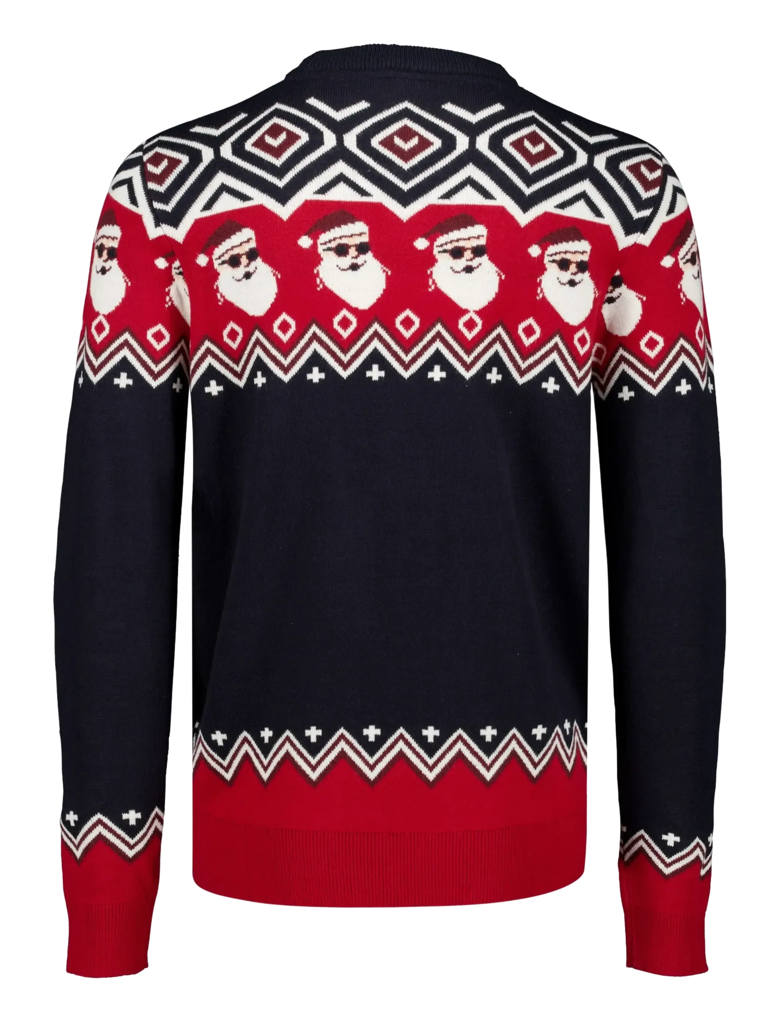 Lindbergh - Christmas jacquard sweater - navy - 2