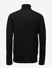 Lindbergh - Merino knit roll neck - trøjer - black - 1