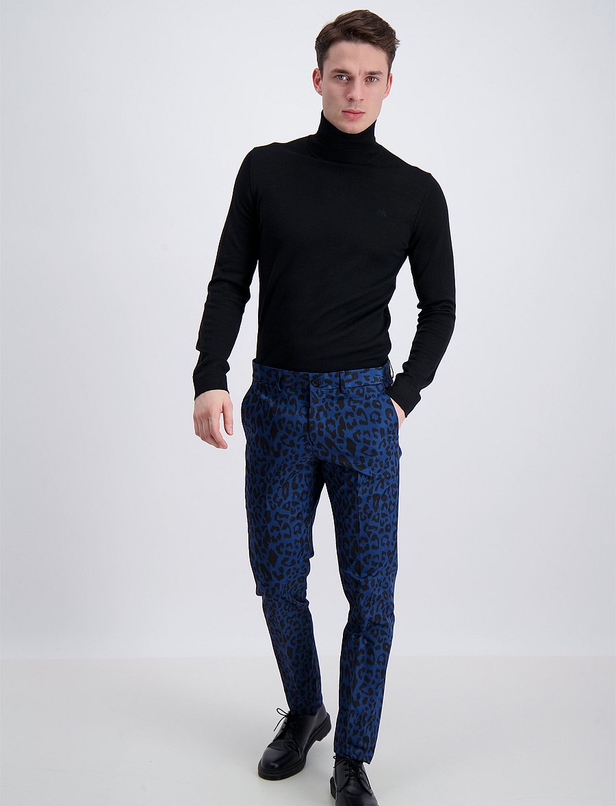 Lindbergh - Merino knit roll-neck - kõrge kaelusega - black - 0