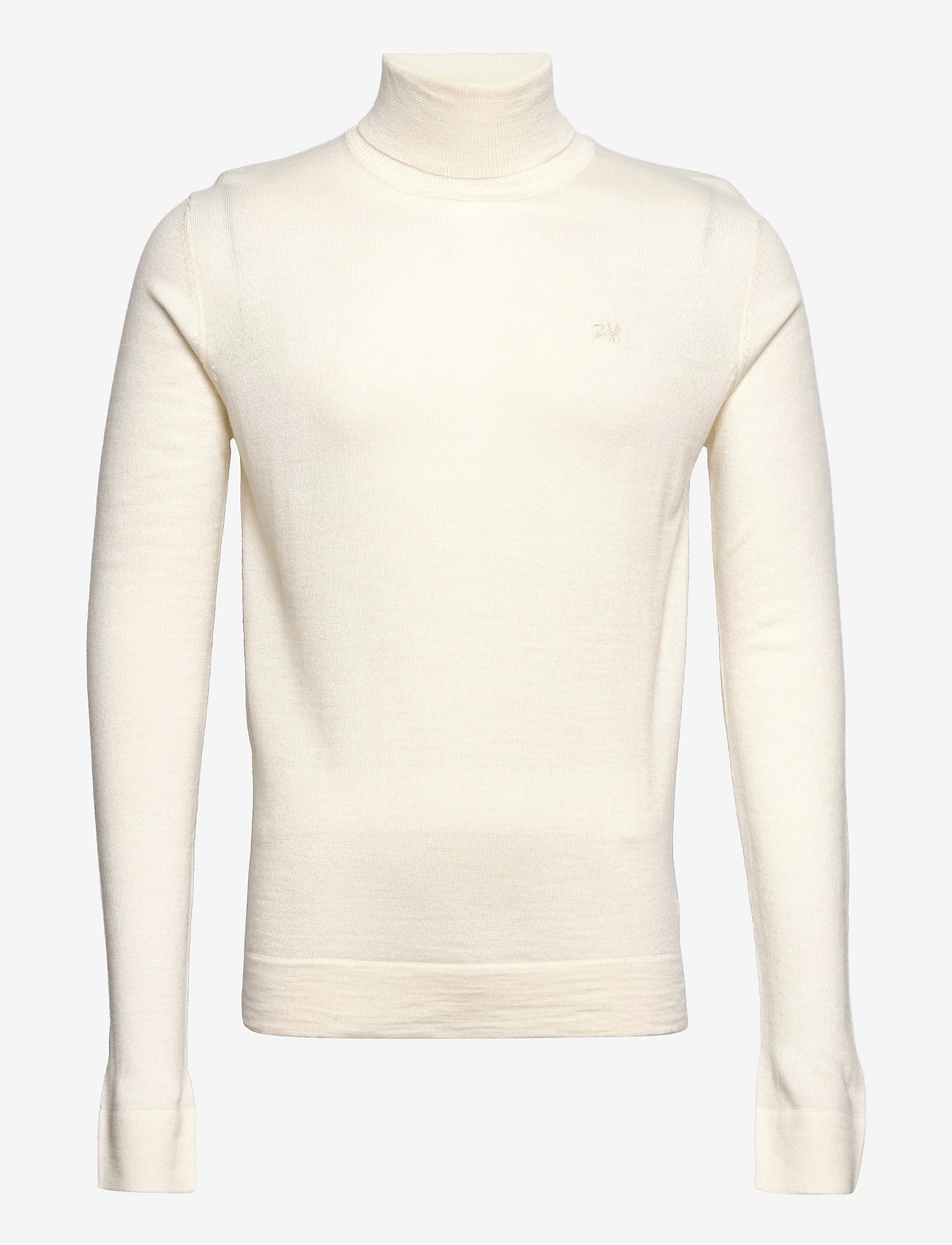 Lindbergh - Merino knit roll-neck - basic-strickmode - bone white - 0