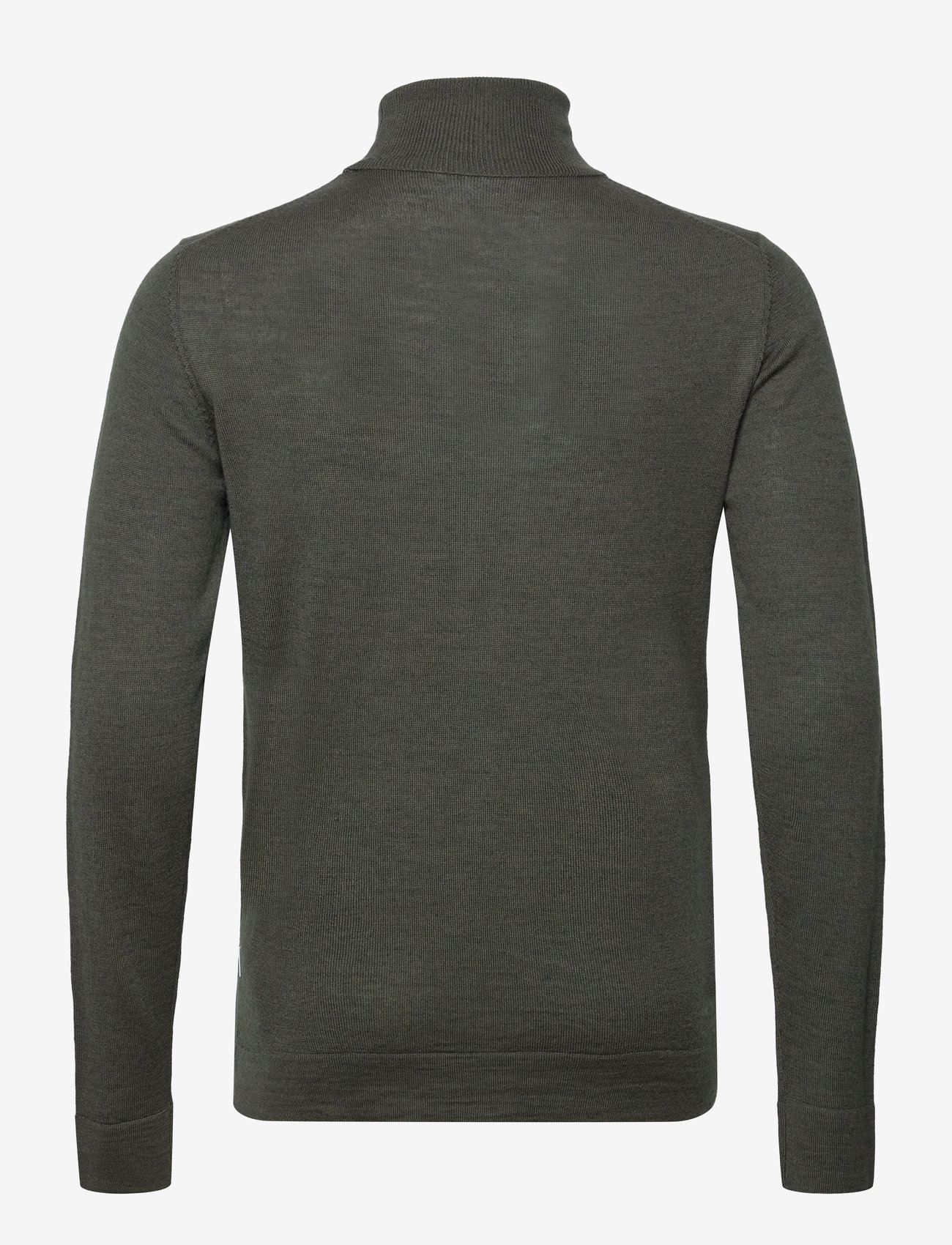 Lindbergh - Merino knit roll-neck - polokrage - dk army - 1