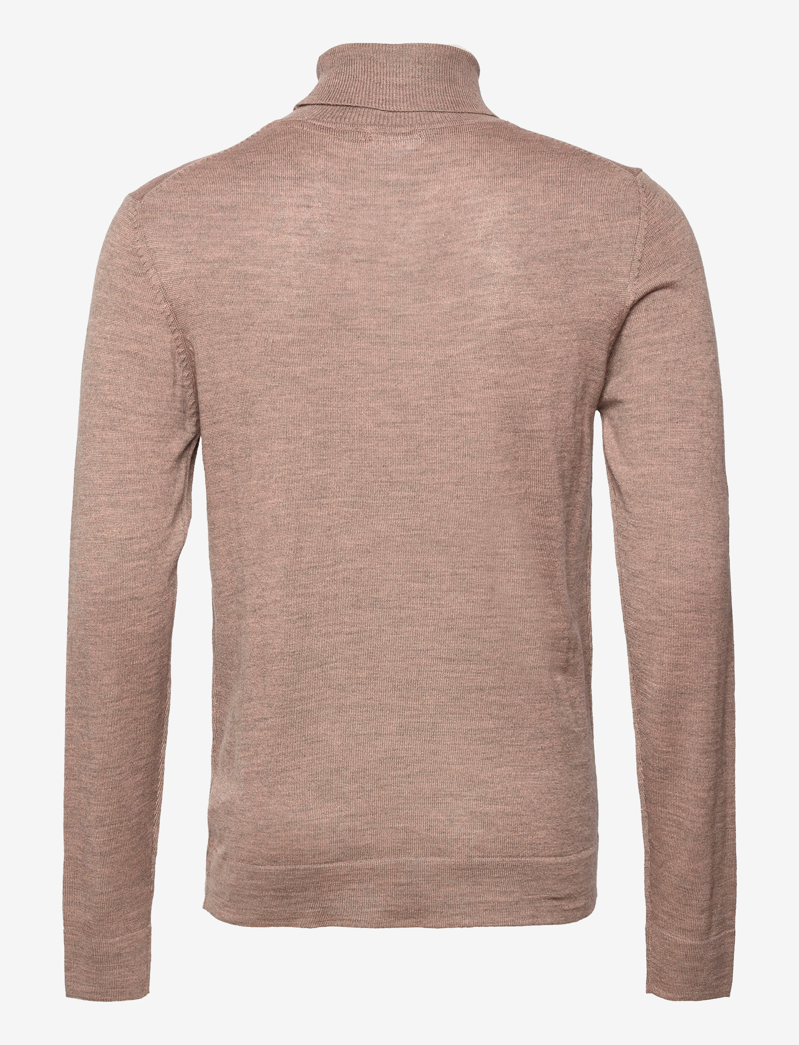 Lindbergh - Merino knit roll-neck - kõrge kaelusega - dk sand - 2