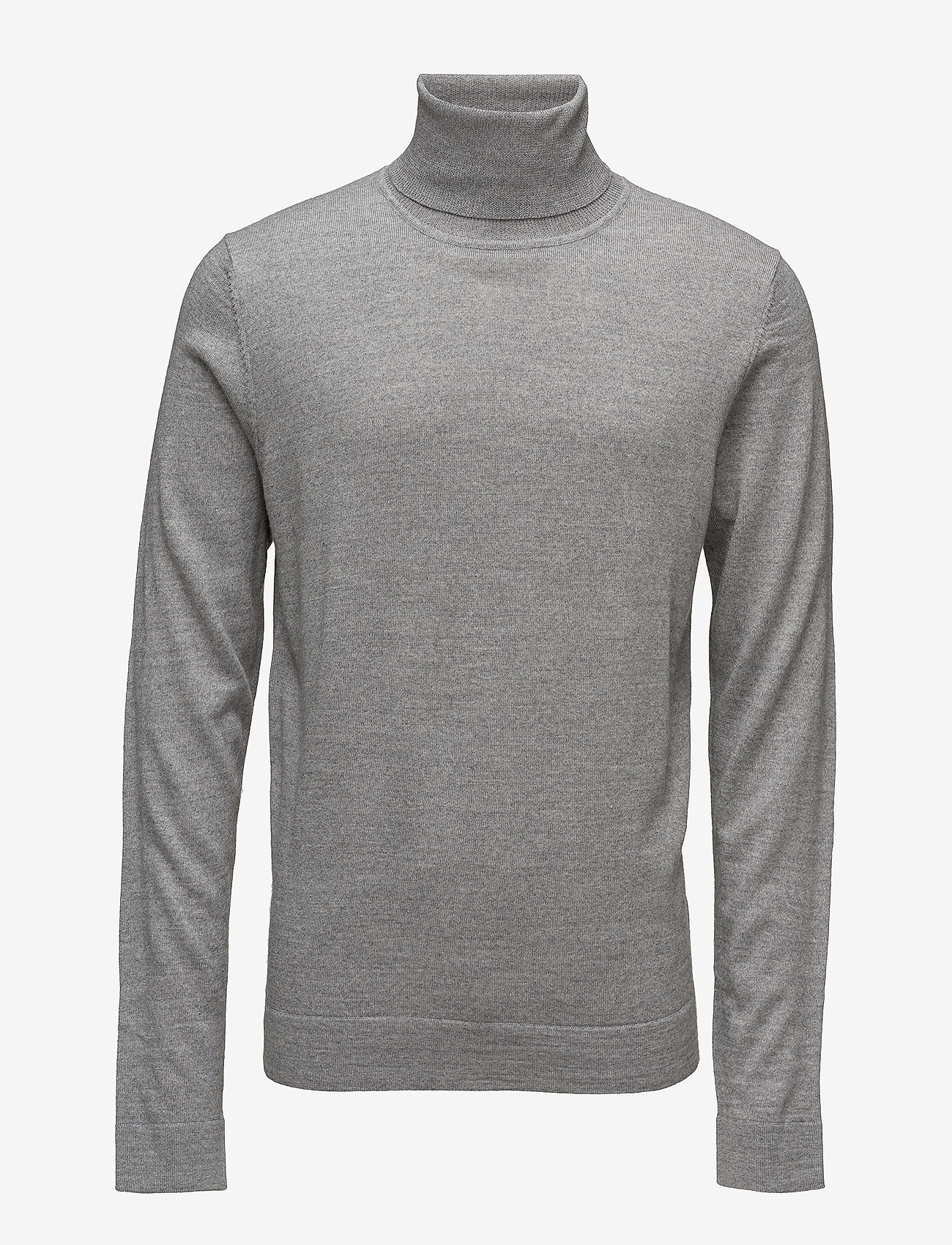 Lindbergh - Merino knit roll neck - laveste priser - lt grey mix - 0