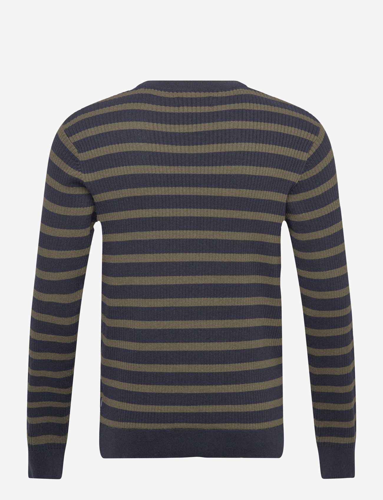 Lindbergh - Recycled crew neck knit L/S - rund hals - army - 2