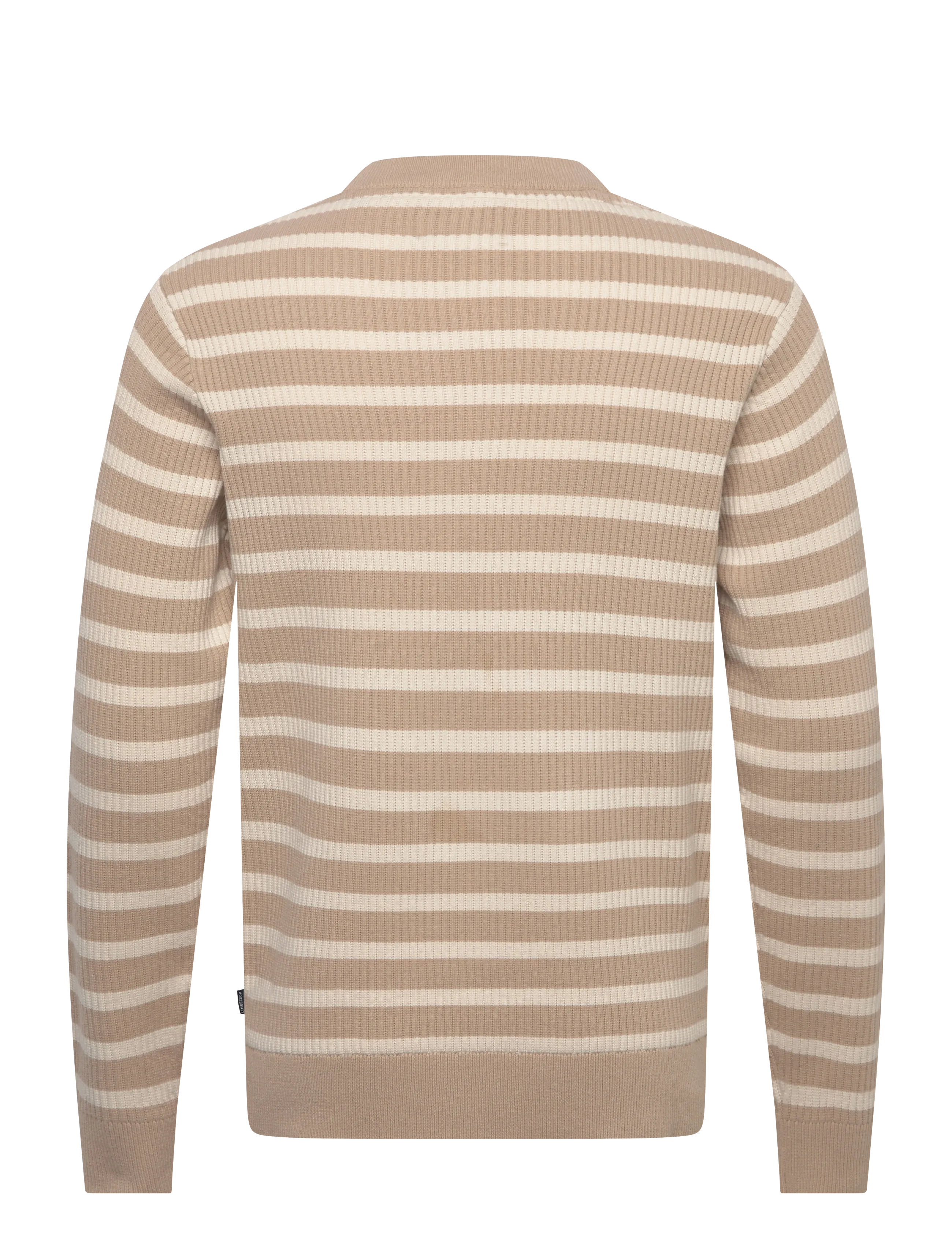 Lindbergh - Recycled crew neck knit L/S - rundhals - sand - 2