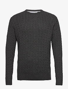 O-neck cable knit, Lindbergh
