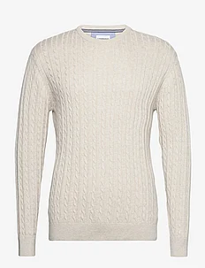O-neck cable knit, Lindbergh