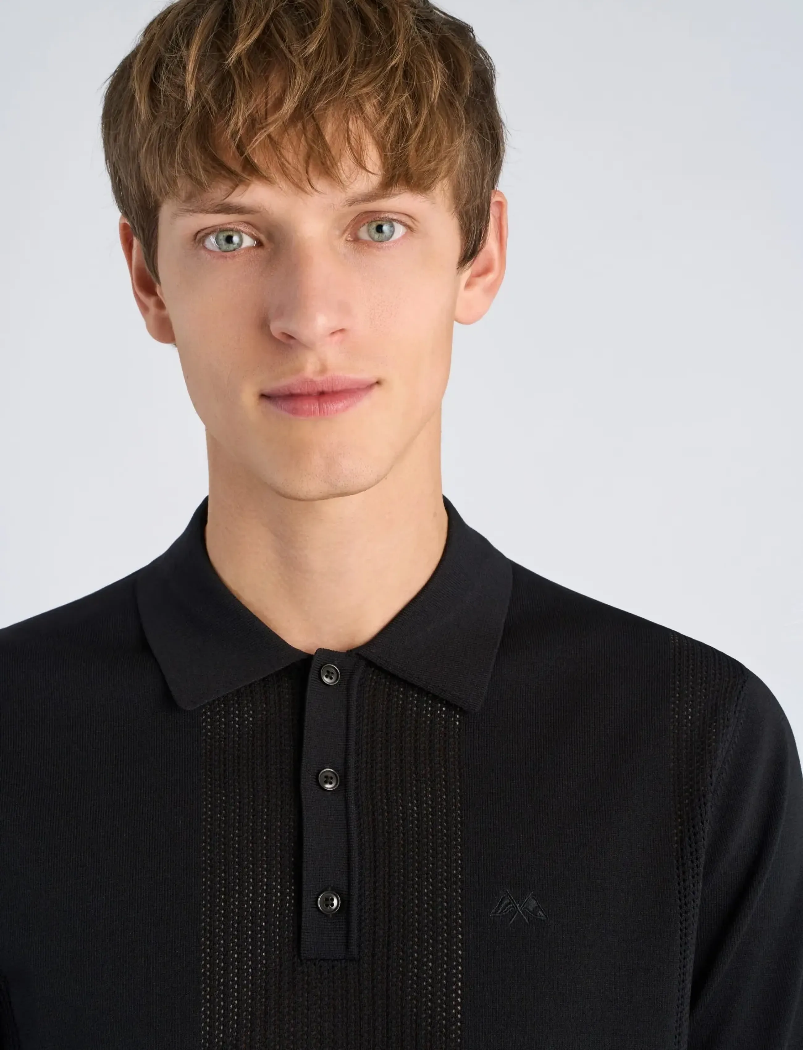 Lindbergh - Structure polo S/S - kortärmade pikéer - black - 5