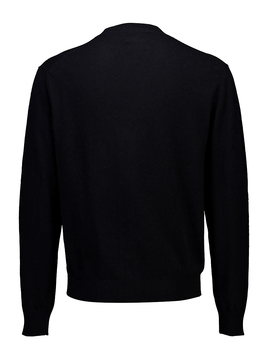 Lindbergh - Recycled lambswool mix jumper - kardiganid - black - 2