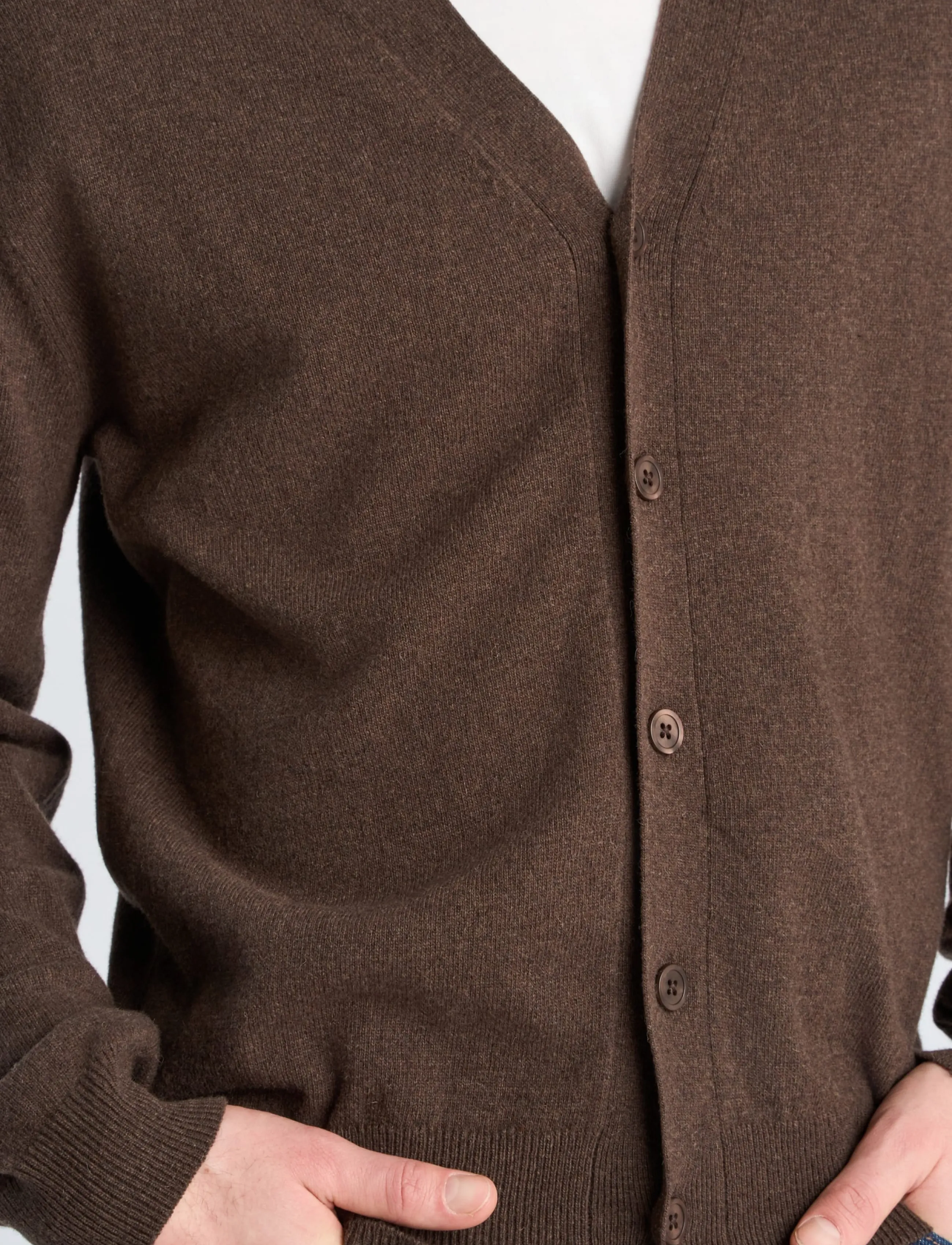 Lindbergh Recycled Lambswool Mix Jumper koftor & cardigans herr – bild 5
